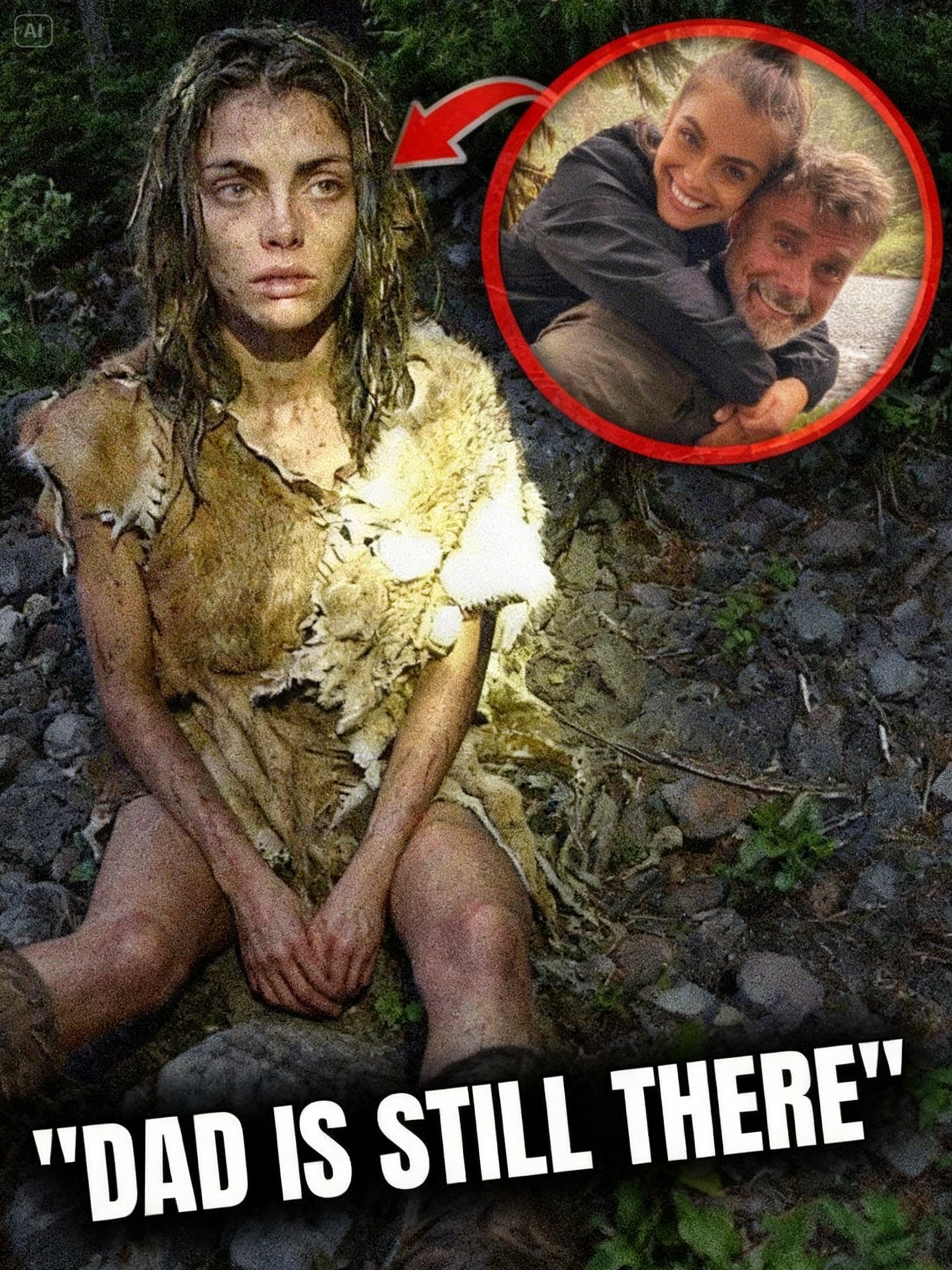 Father & Daughter Vanished — ONLY Daughter Found. SHE WAS IN AN ANIMAL SKIN AND REFUSED TO SPEAK…