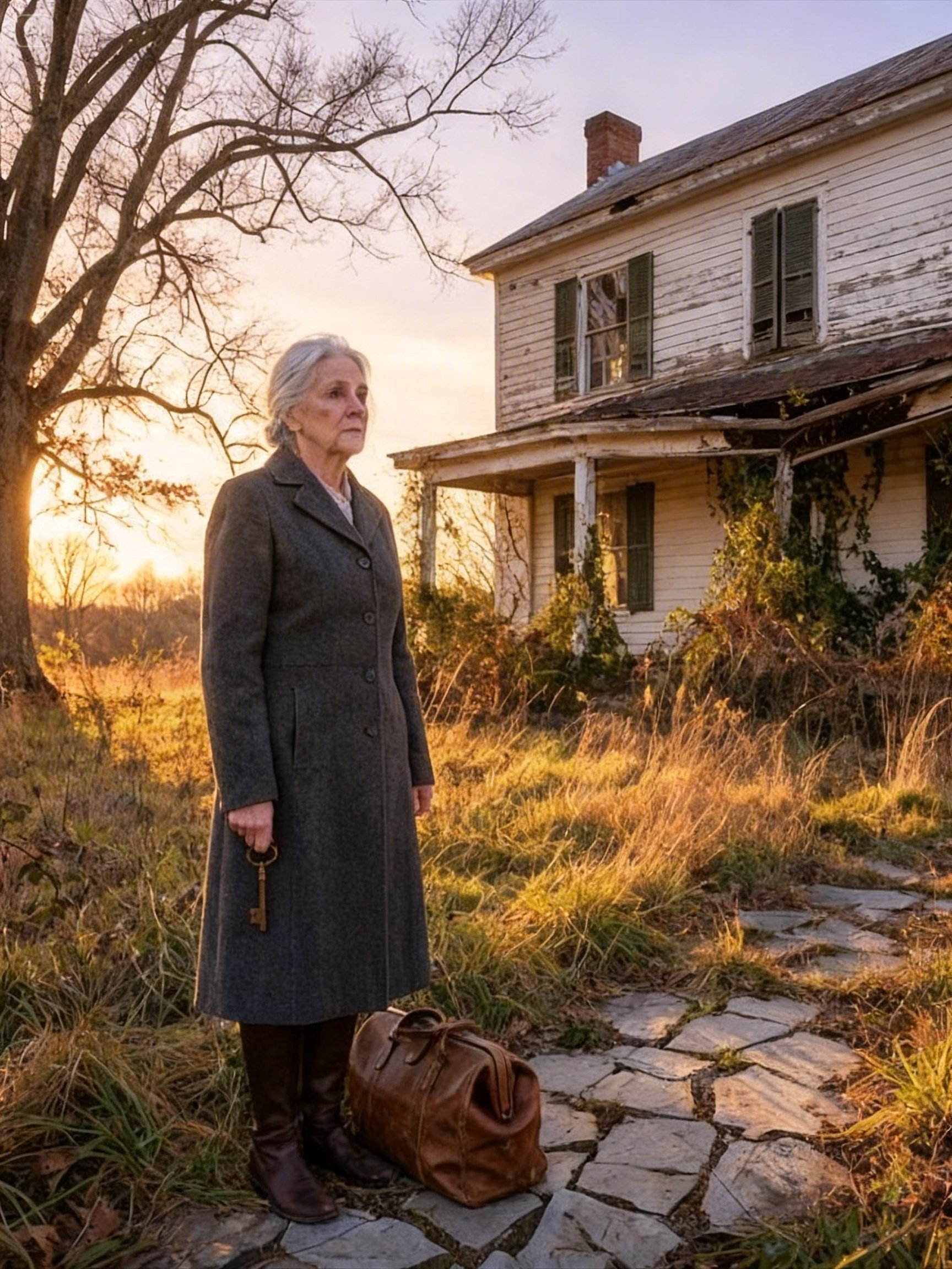 After Decades of Lies,She Divorced ,Returned to Her House in the Countryside—Then Everything Changed