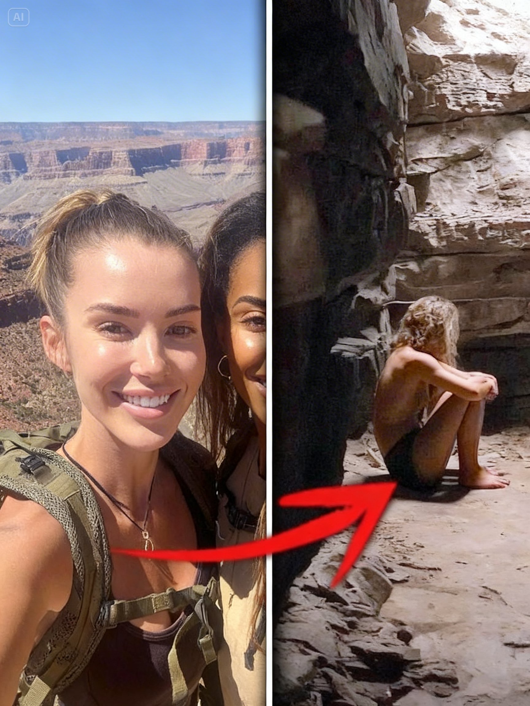 Friends Vanished In Grand Canyon — 3 Years Later One Found, BUT She Didn’t Look Like A Human…