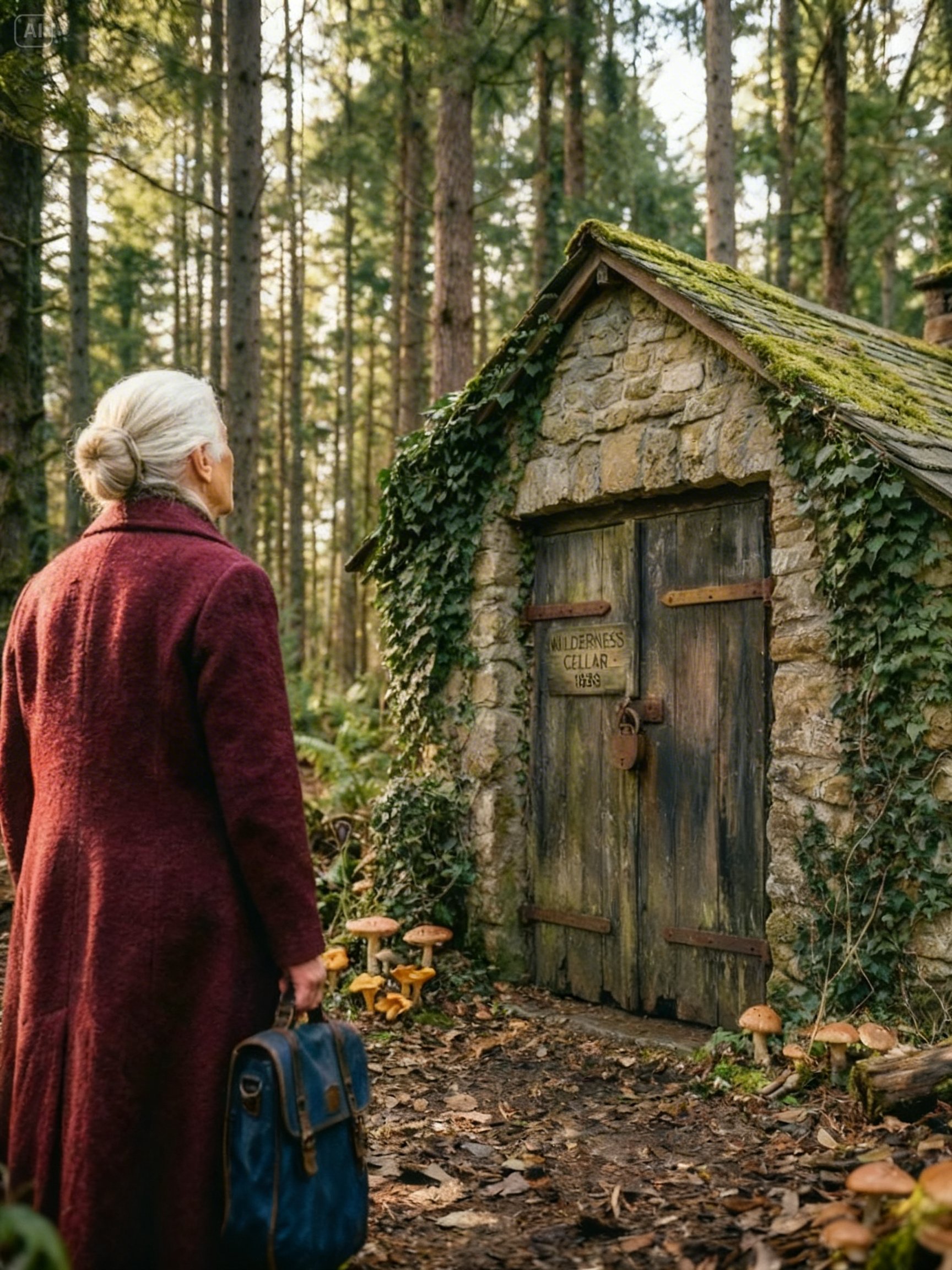 Evicted at 72 With Nothing, She Returned to Her Grandmother’s Cabin — What She Find Will Shock You!