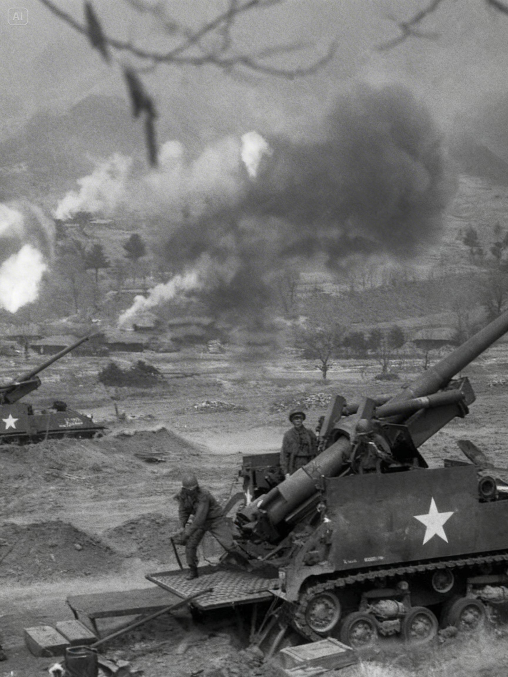 Germans Couldn’t Believe It… 100 American Shells Landed at the SAME Second