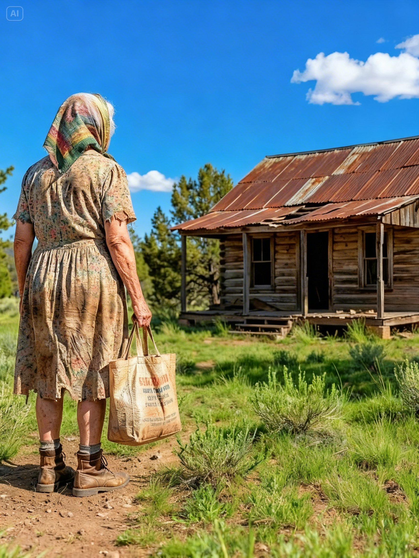 Humiliated at the Funeral, She Inherited Old Cabin — What Was Inside Shocked All!