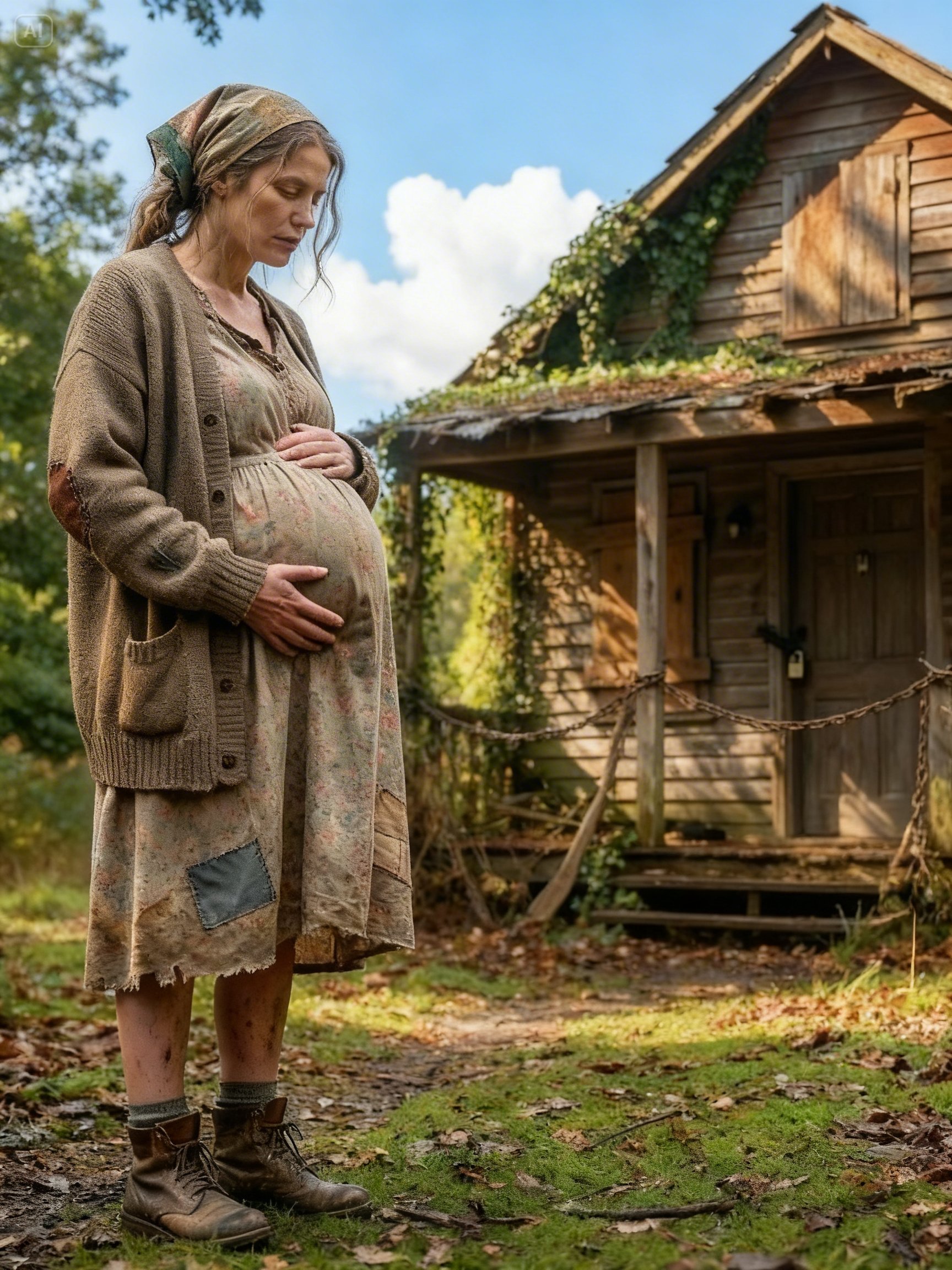 Pregnant and Alone, She Found a Sealed Cabin — What Was Hidden Inside Changed Everything