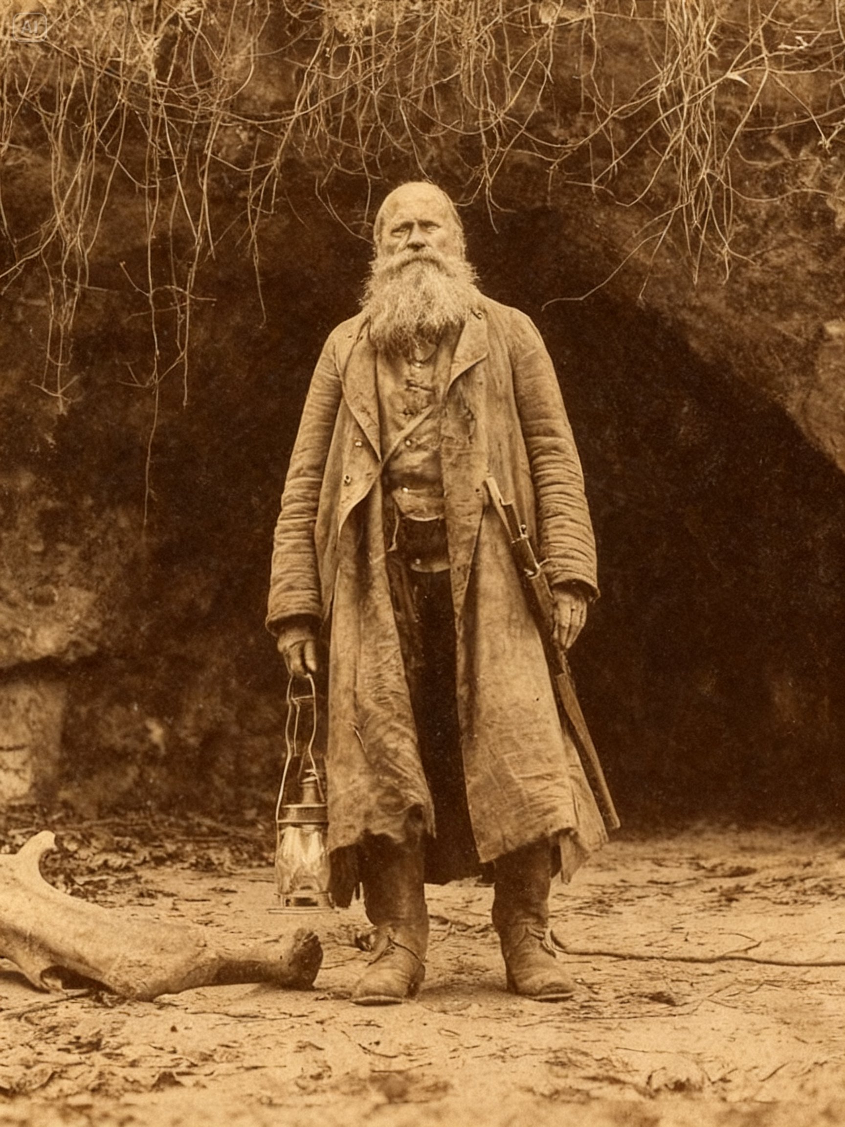 Unknown Giant Bone — What a Trapper Found Buried in the Ozark Forest