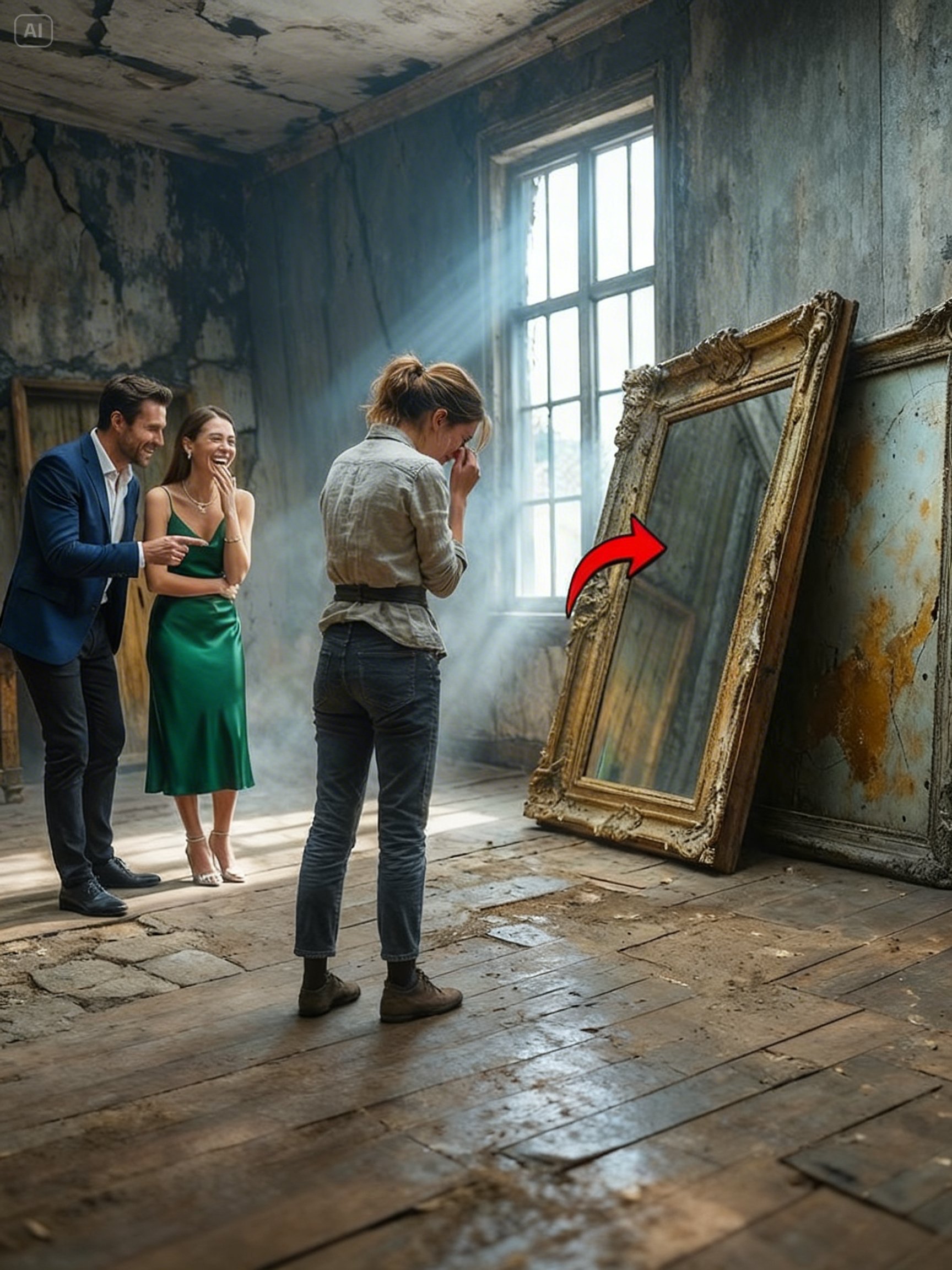 Family Laughed When She Inherited Aunt’s Antique Mirror — Frame Backing Held $246M
