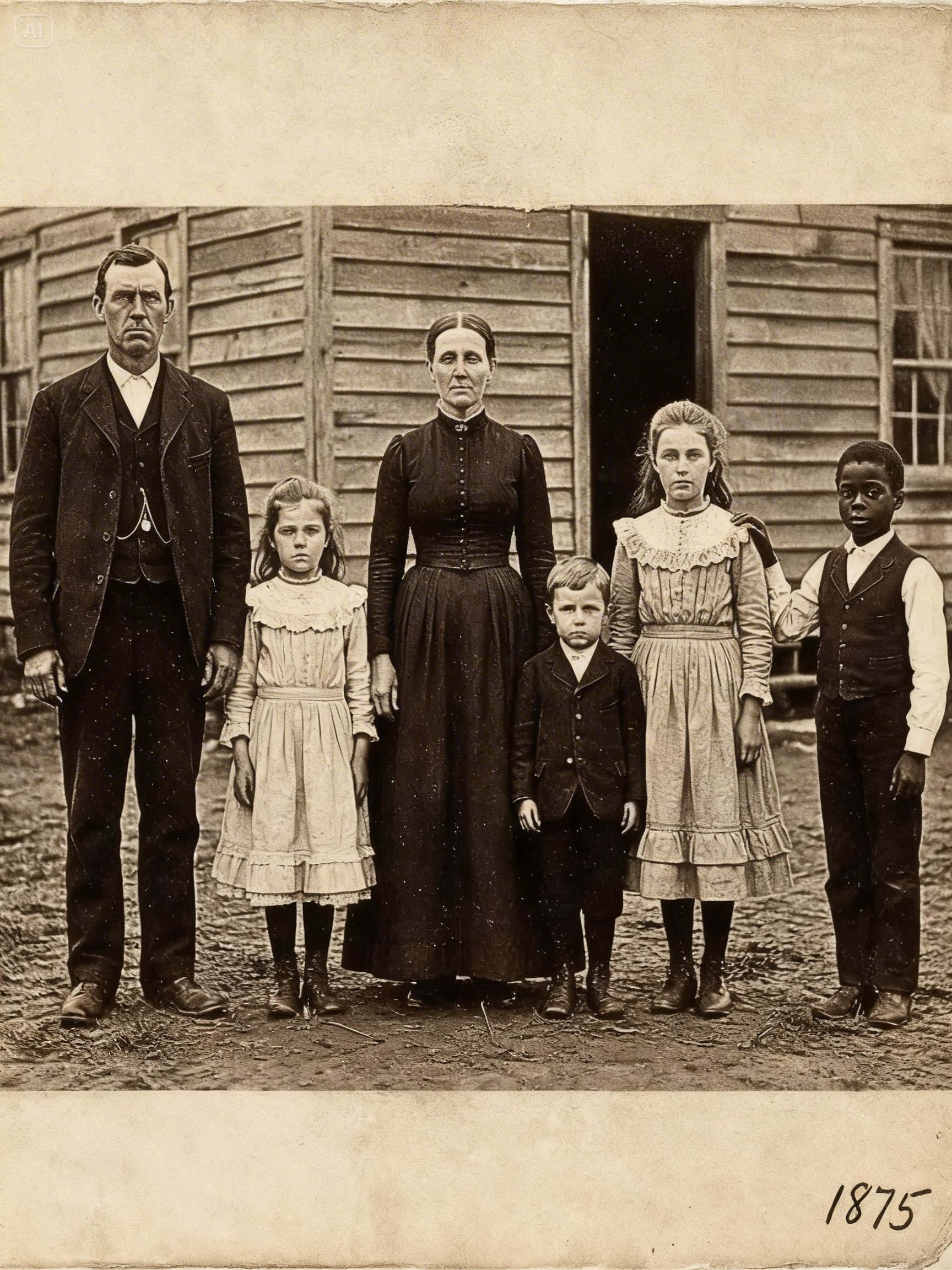 It Was Just a Family Photo — Until You Zoom In on One of the Children