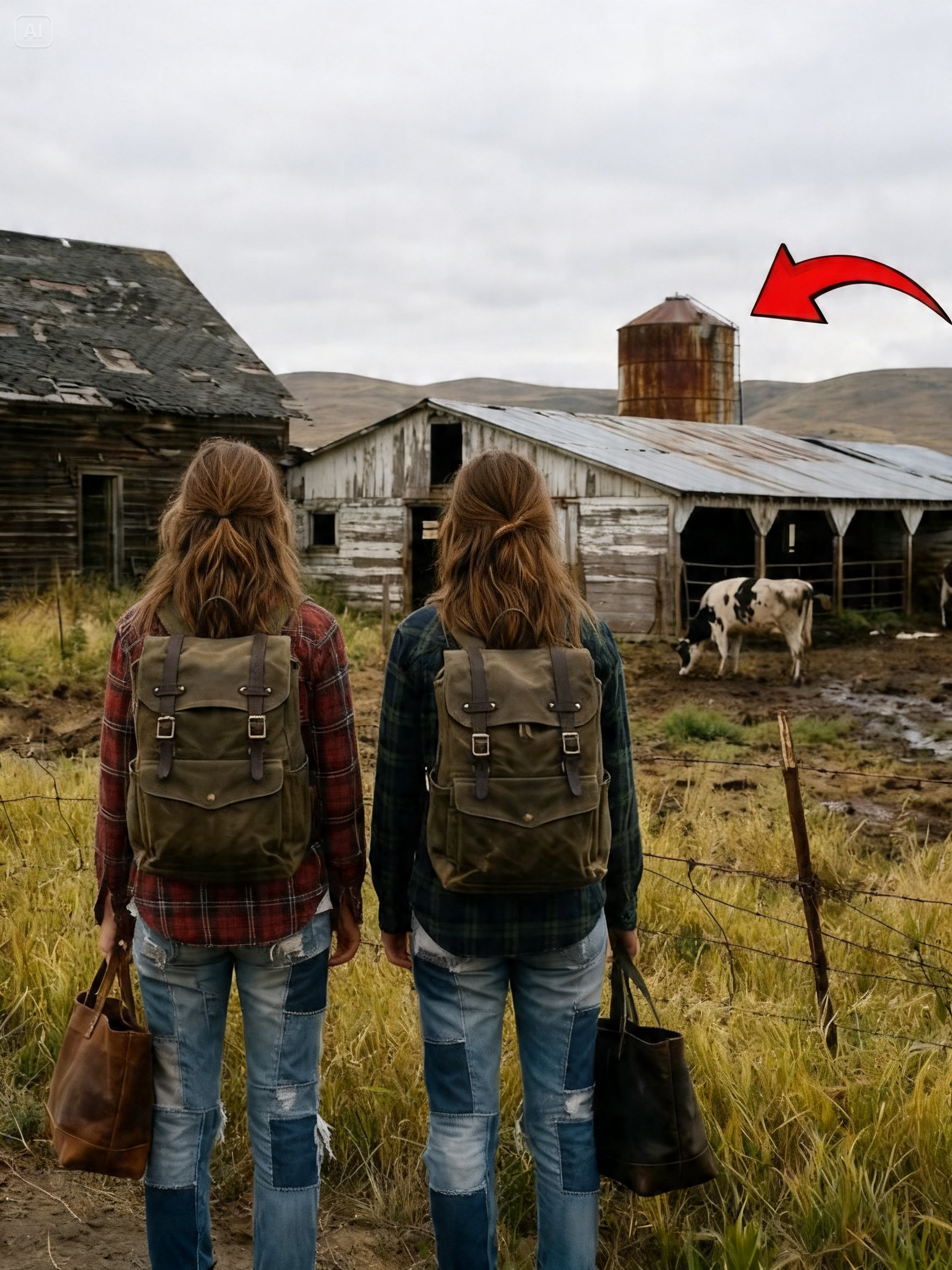 Homeless at 19, Two Sisters Inherited a Dying Dairy Farm… What She Found Changed Everything