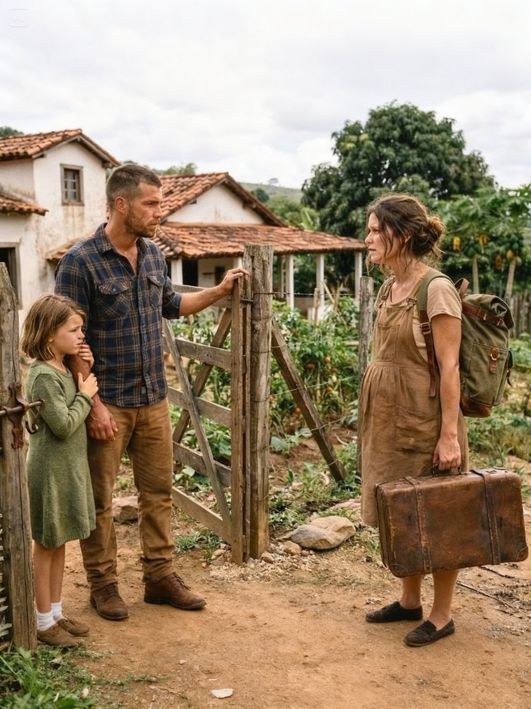 If you let me stay, I’ll cook and take care of the house… — The farmer was going to refuse… until he