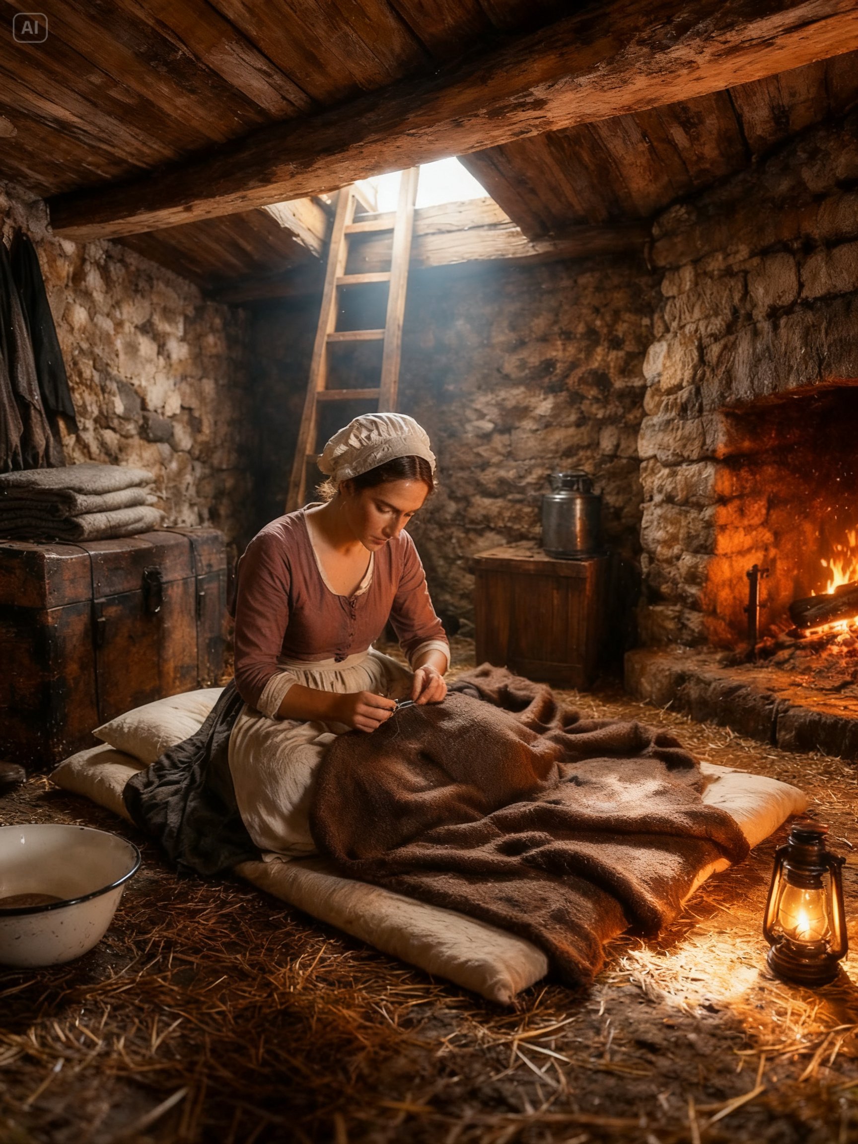 She Built a Hidden Bedroom Under the Barn — Then Winter Proved It Saved Her Life