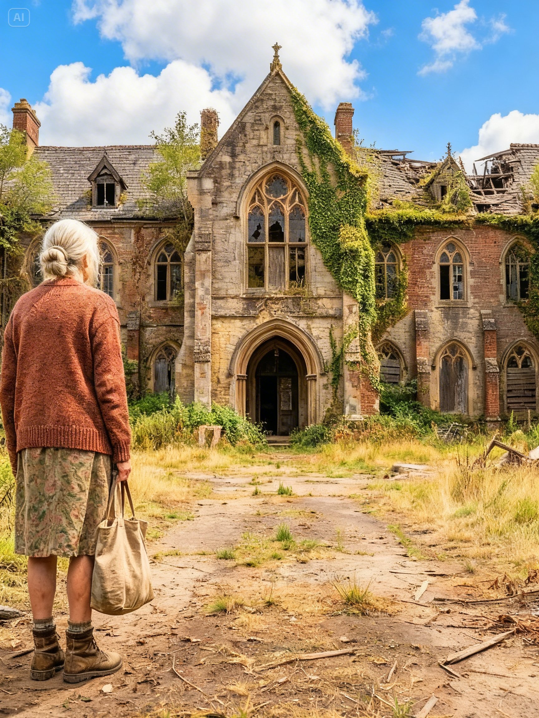 Old And Lonely, She Inherited an Old Building — What She Found Inside Changed Everything