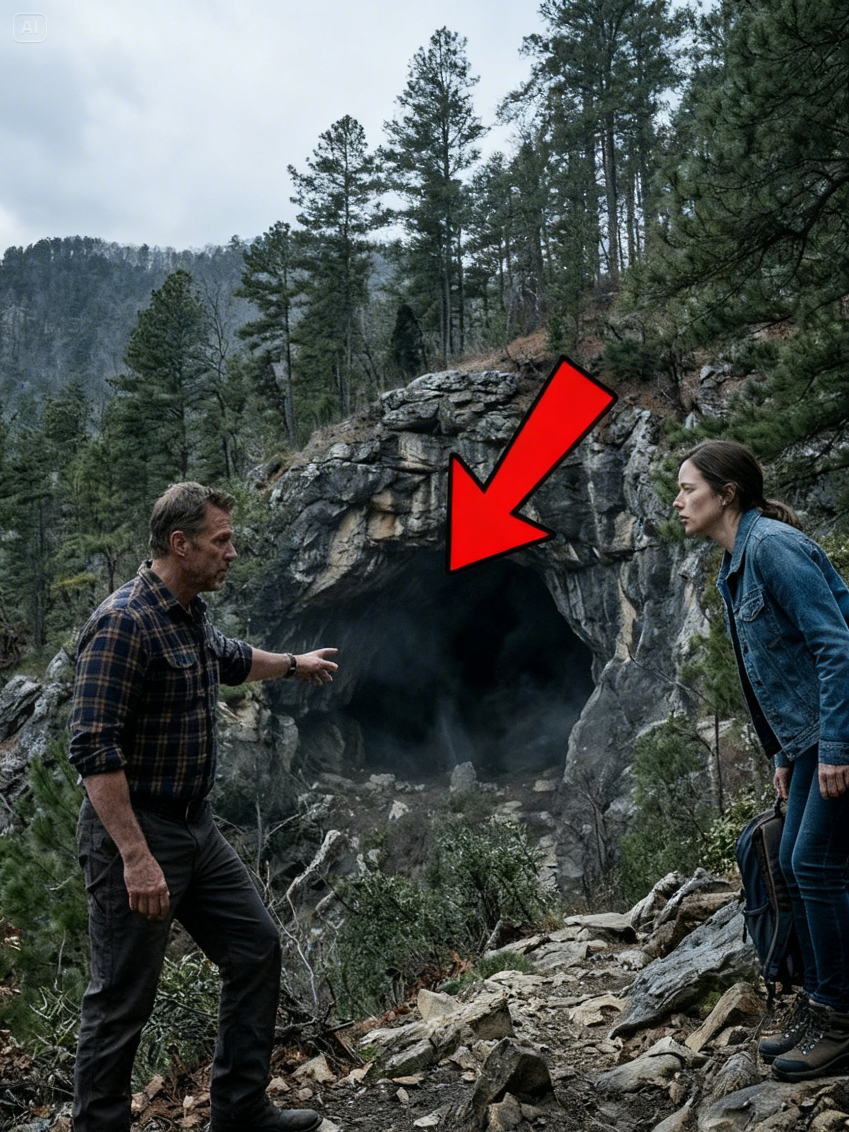 She Inherited a Useless Hole in the Rocks — What She Found Behind the Sealed Wall Changed Everything