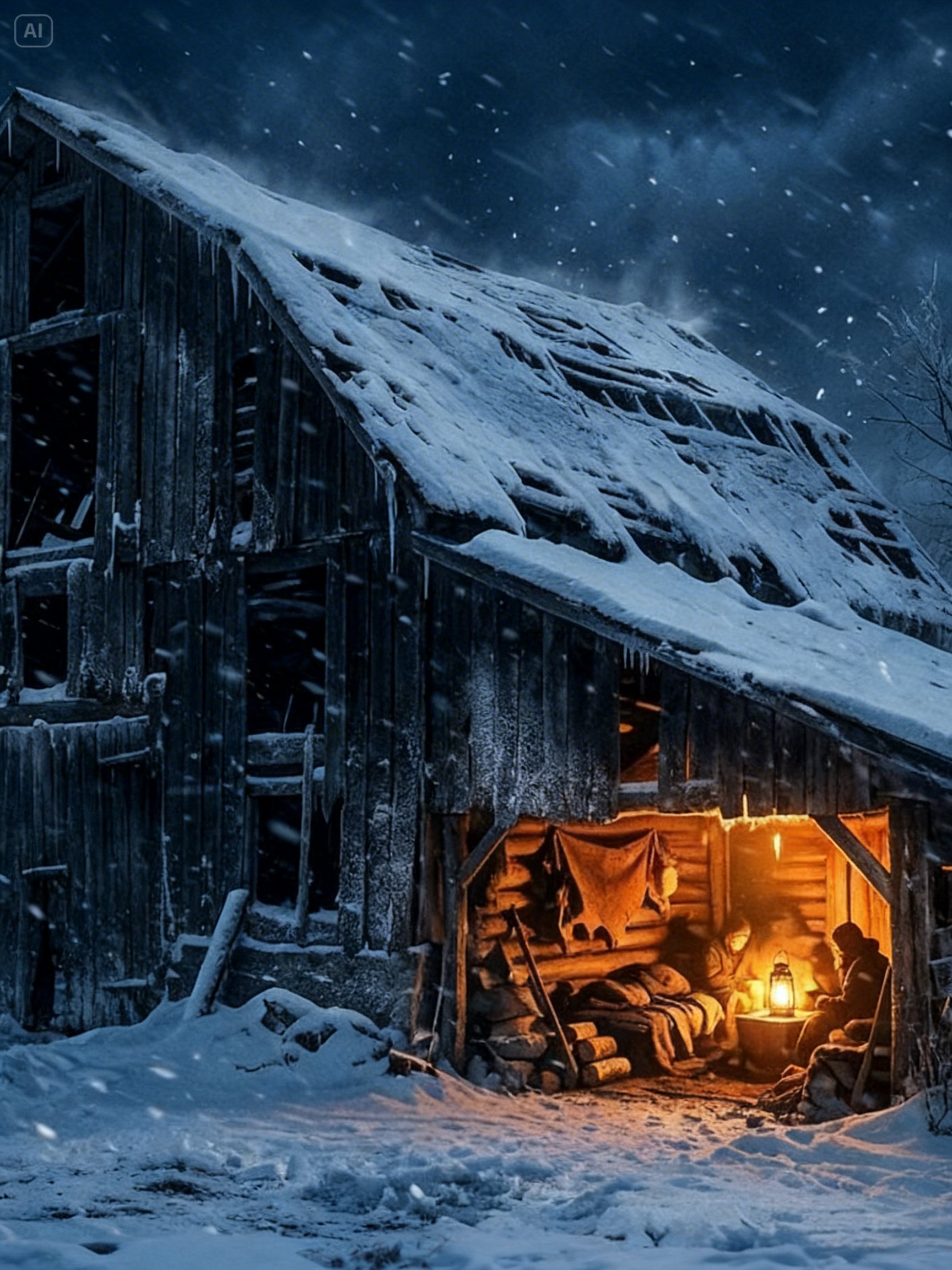 She Turned the Old Barn into a Hidden Shelter — And Winter Proved She Was Right