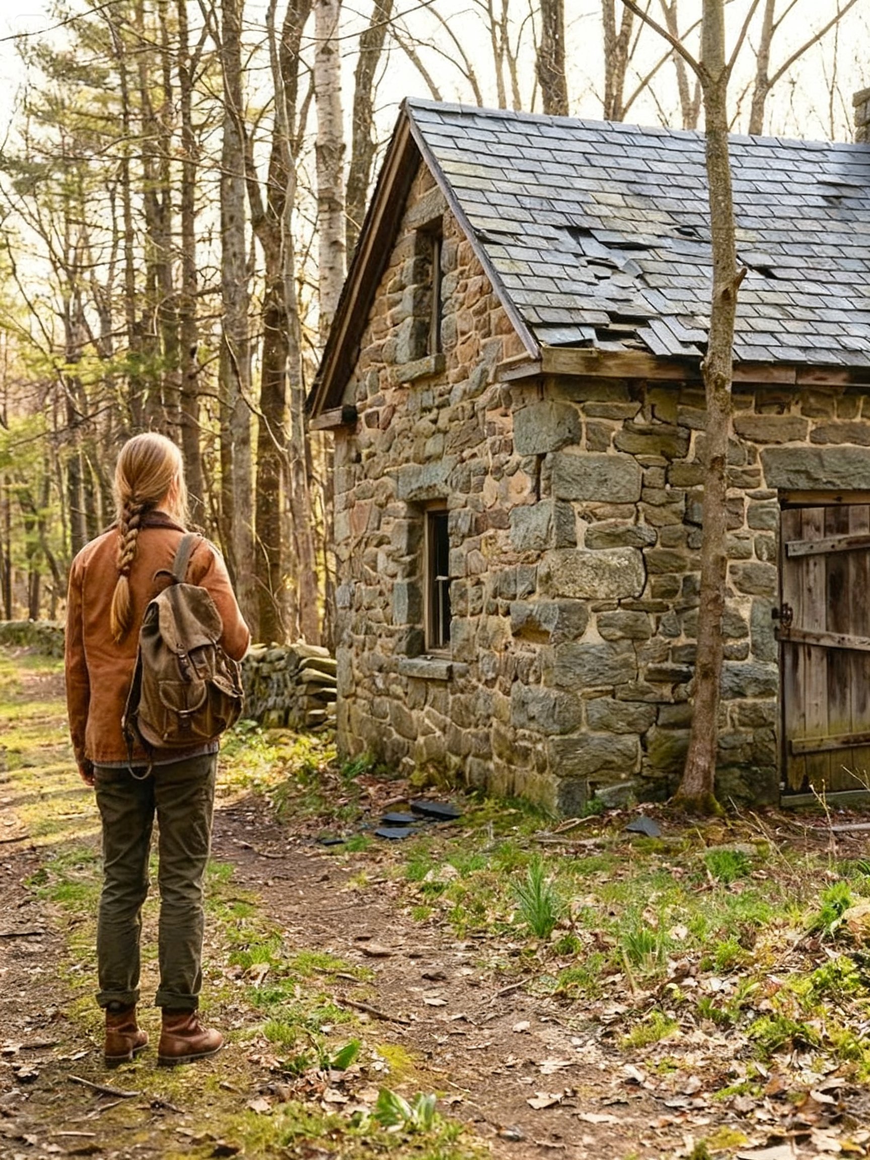 Thrown Out at 21, She Bought a $1 Tollhouse—What Was Hidden in the Stone Wall Changed Everything