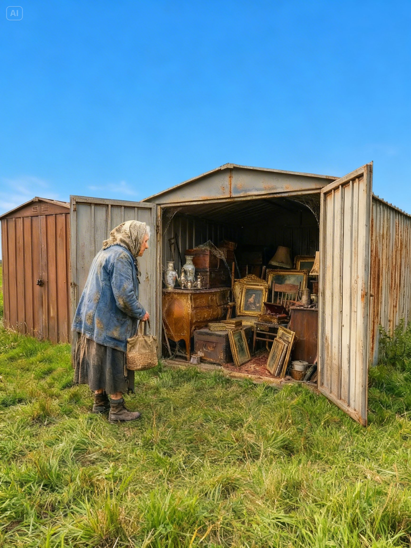 Abandoned at 80, She Found Her Late Husband’s Secret Storage Unit — What She Find Will Shock You!