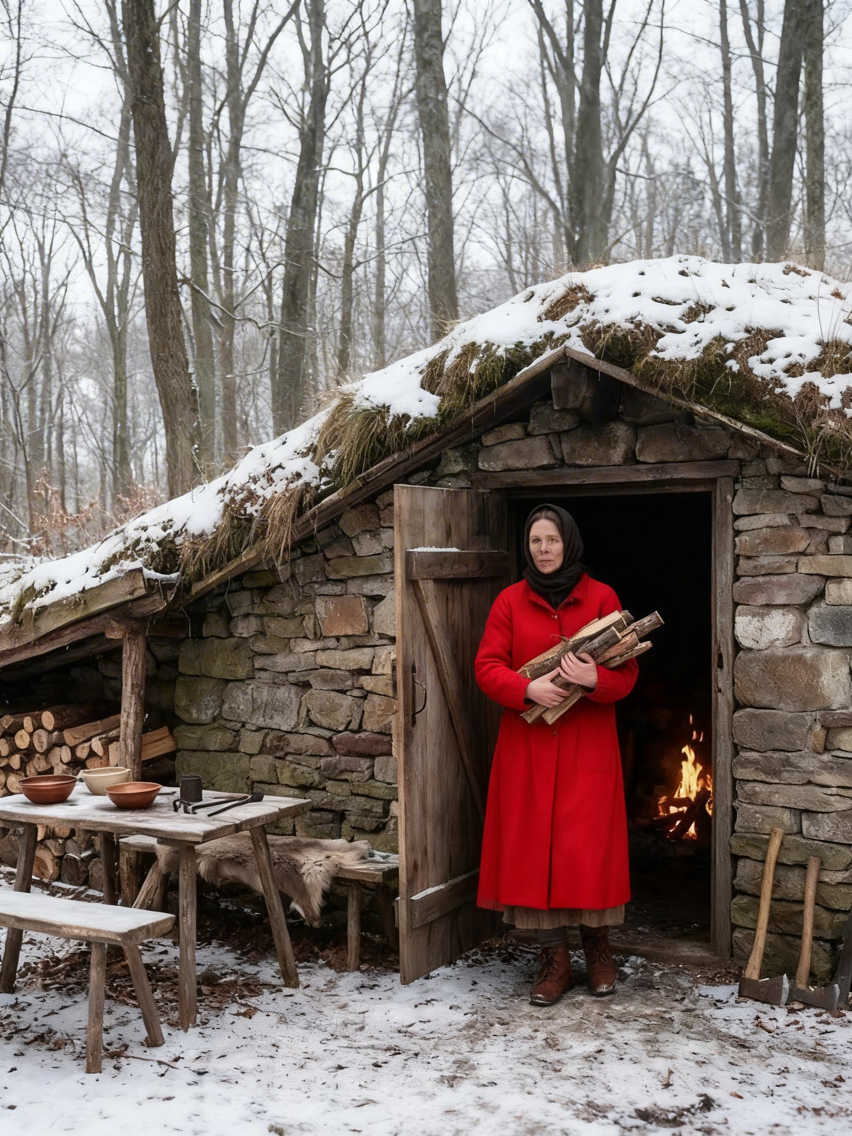 Neighbors Mocked Her Stormproof Stone Hut — Until the Blizzard Couldn’t Break It