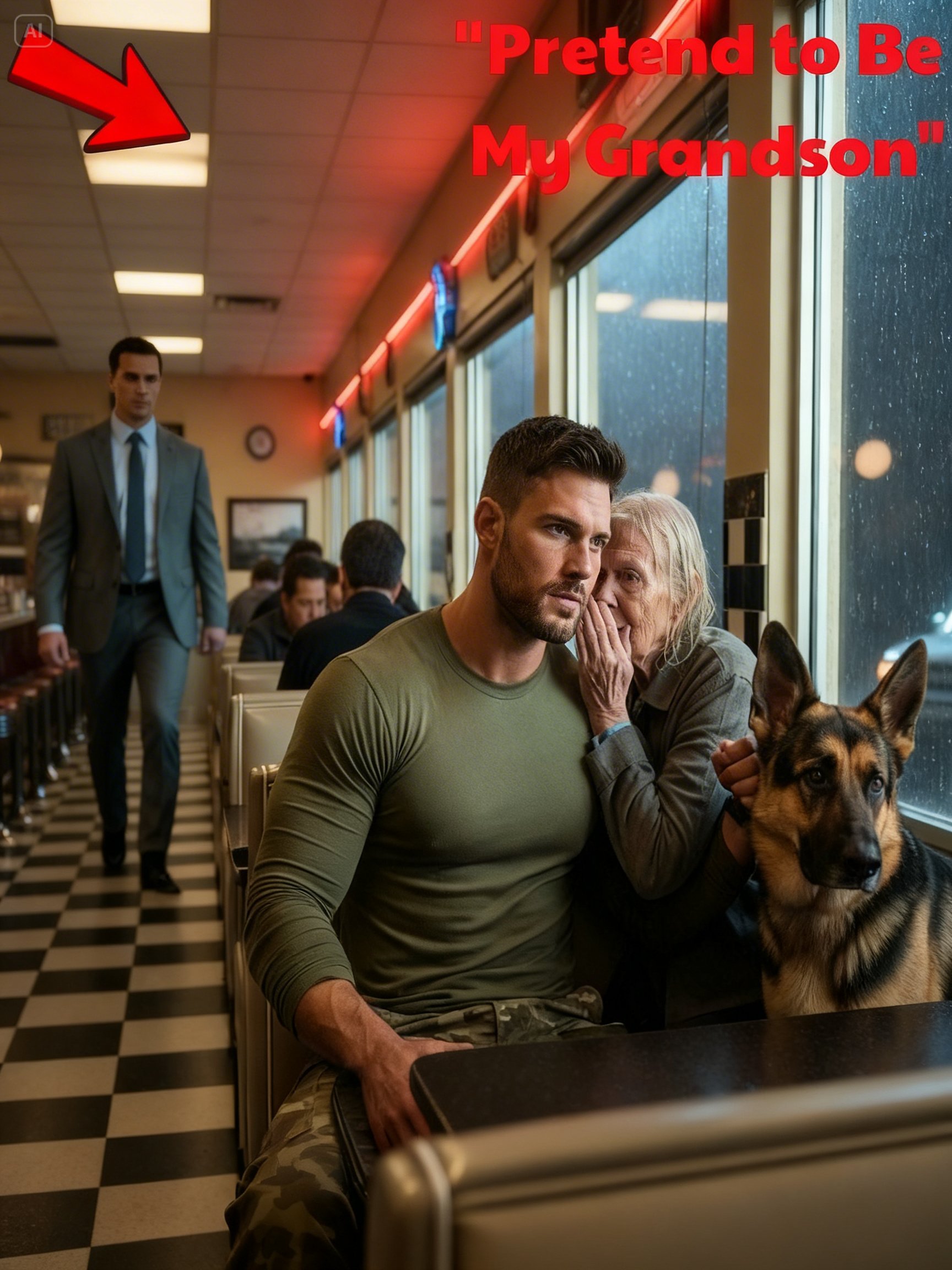 Pretend to Be My Grandson, She Whispered — What the SEAL and His Dog Did Next Shocked Everyone