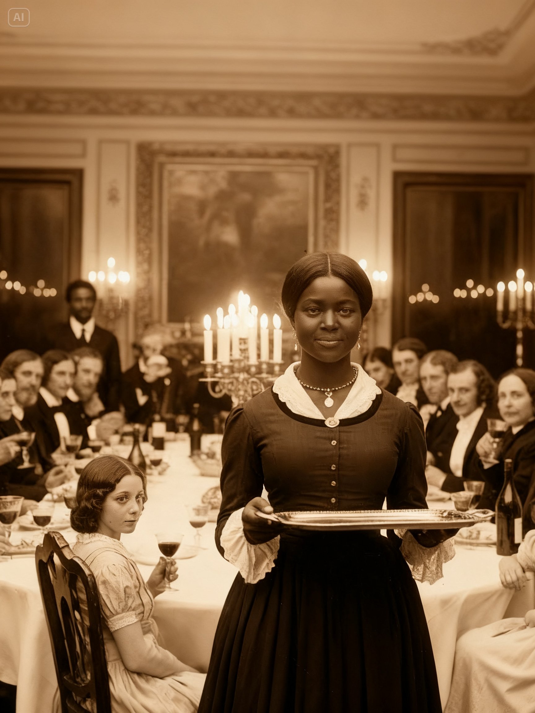 The Slave Who Served Dinner with a Smile—And Destroyed Everything by Morning, 1854