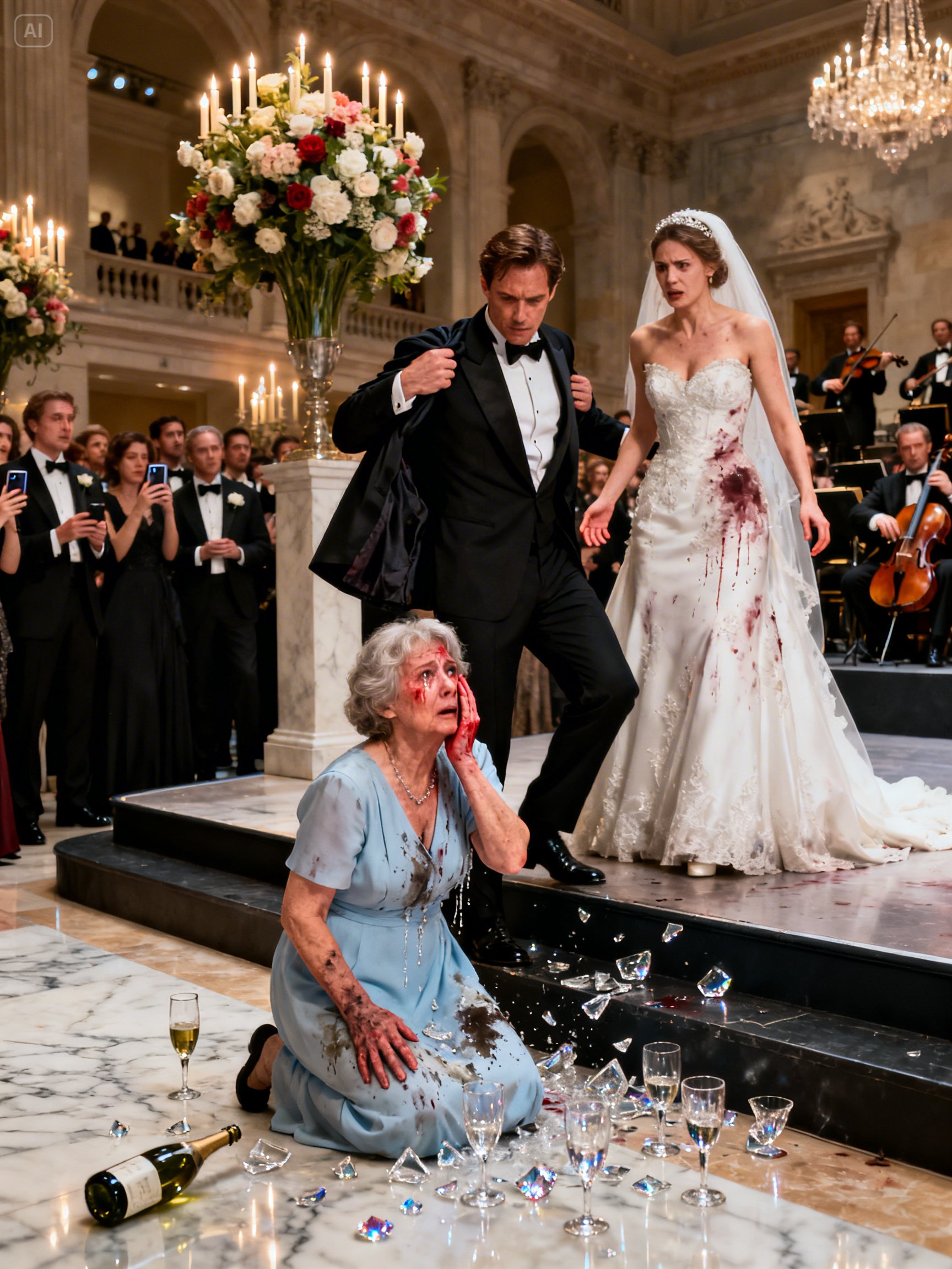 My Son’s Bride Slapped Me at the Wedding, But My Son’s Reaction Made Her Face Pale