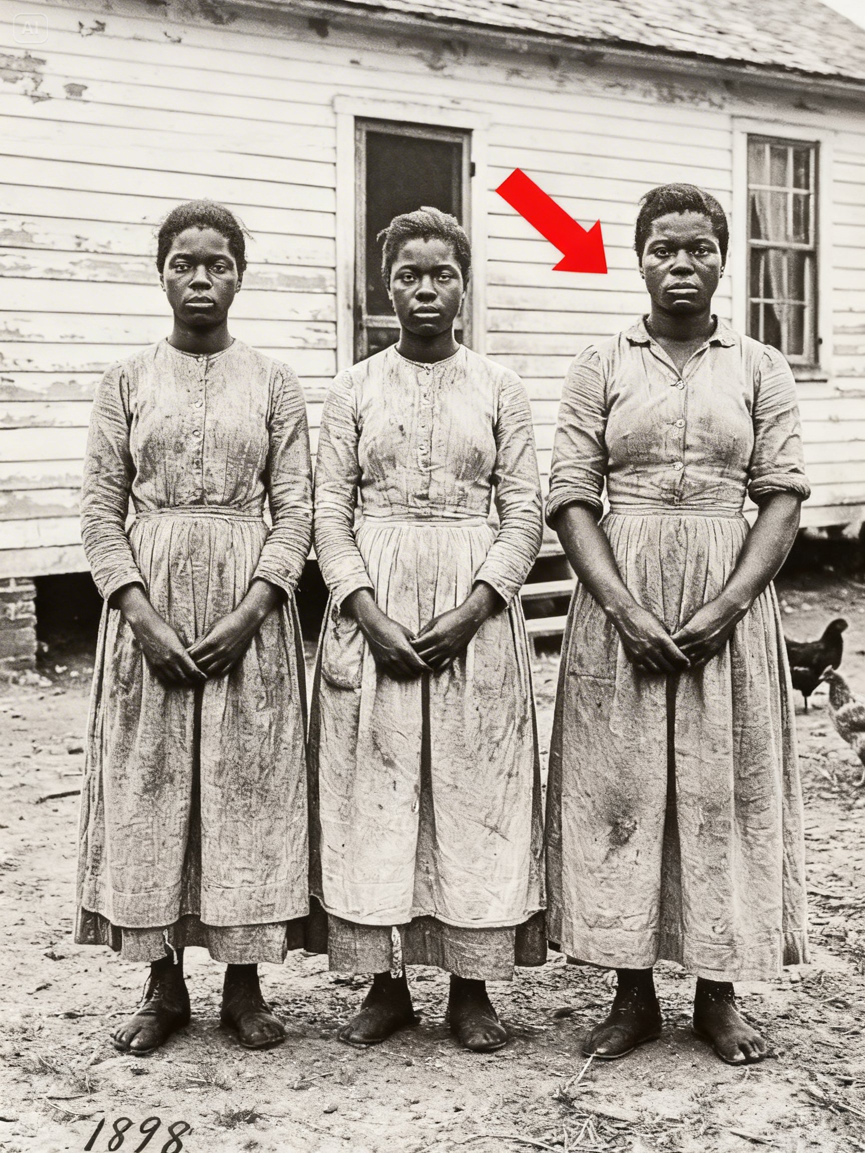 It was just a photo of three sisters in 1898 — but experts were speechless at what they found