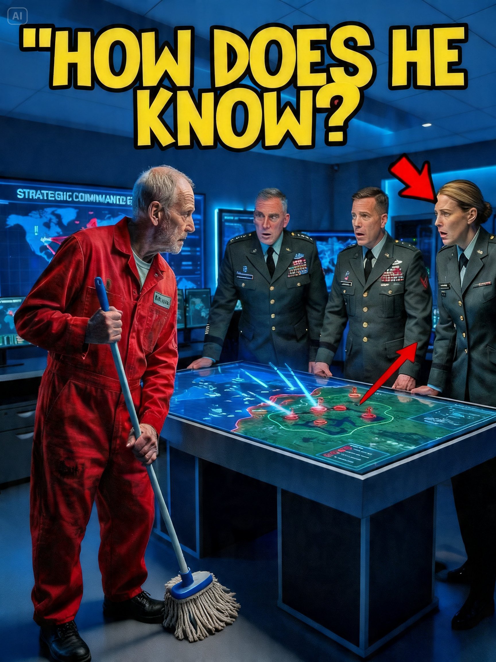 Officers Were Losing the War Game Simulation — Until the Old Janitor Moved One Tank