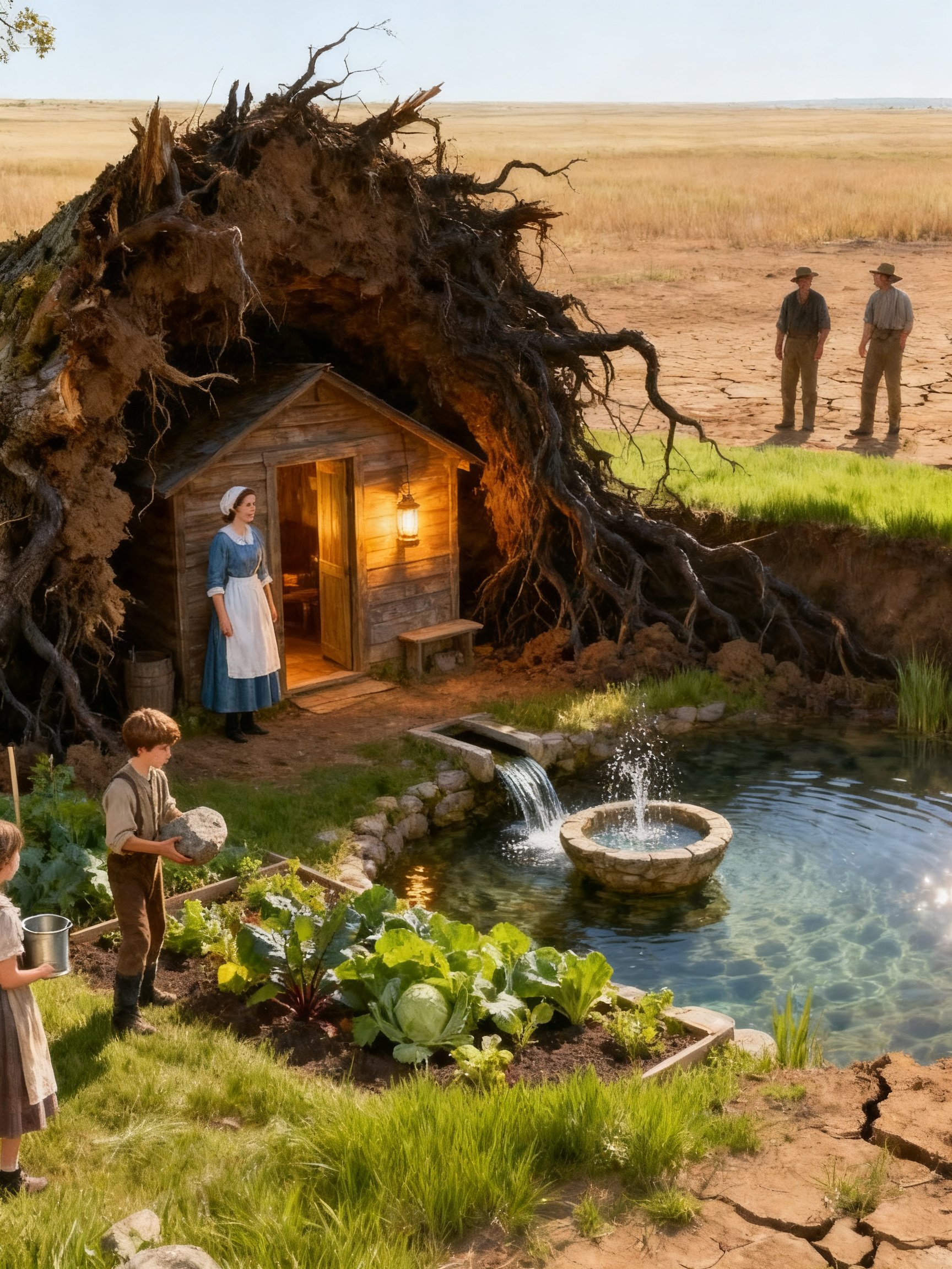 A Storm Knocked Down the Biggest Tree in the County — She Found a Hidden Spring Under Its Roots