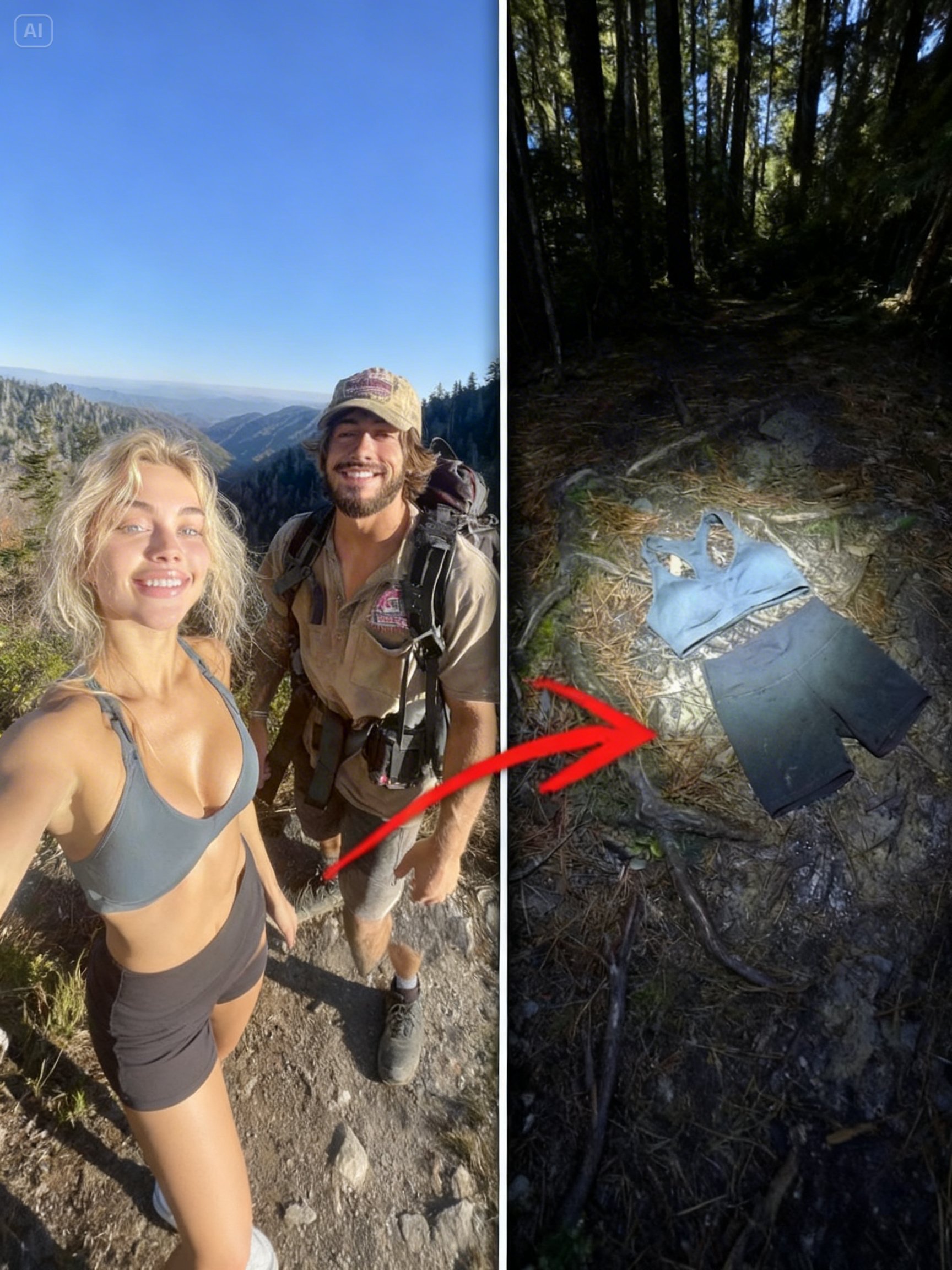 Girl Went Hiking In Appalachians With A Guide — Weeks Later ONLY Her Clothing Was Found…