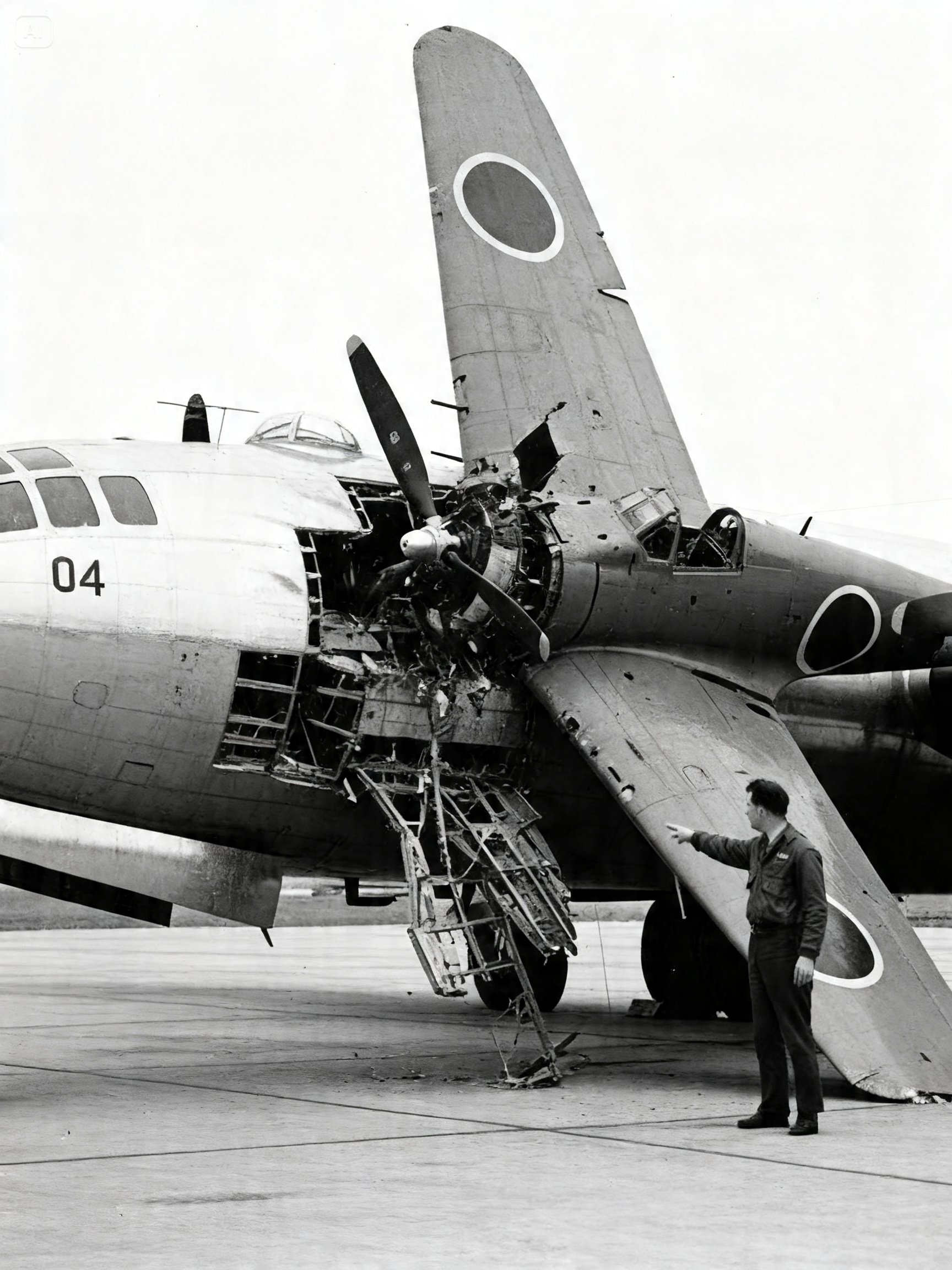 When This B-29 Destroyed 14 Japanese Fighters — Two Had Already Rammed It