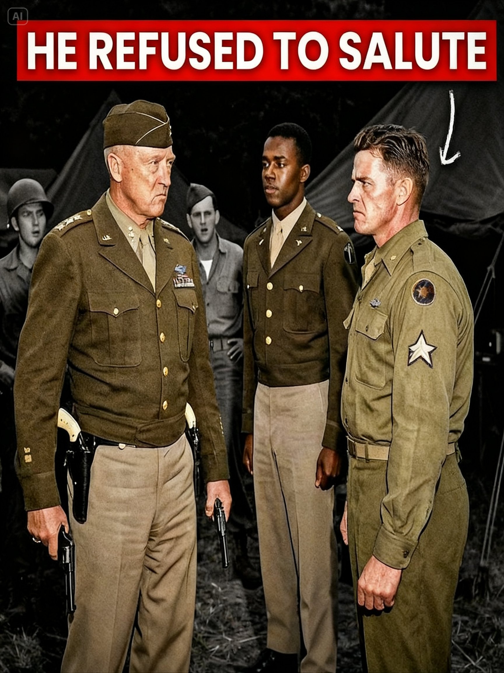 What Patton Did When a White Officer Refused to Salute a Black Lieutenant
