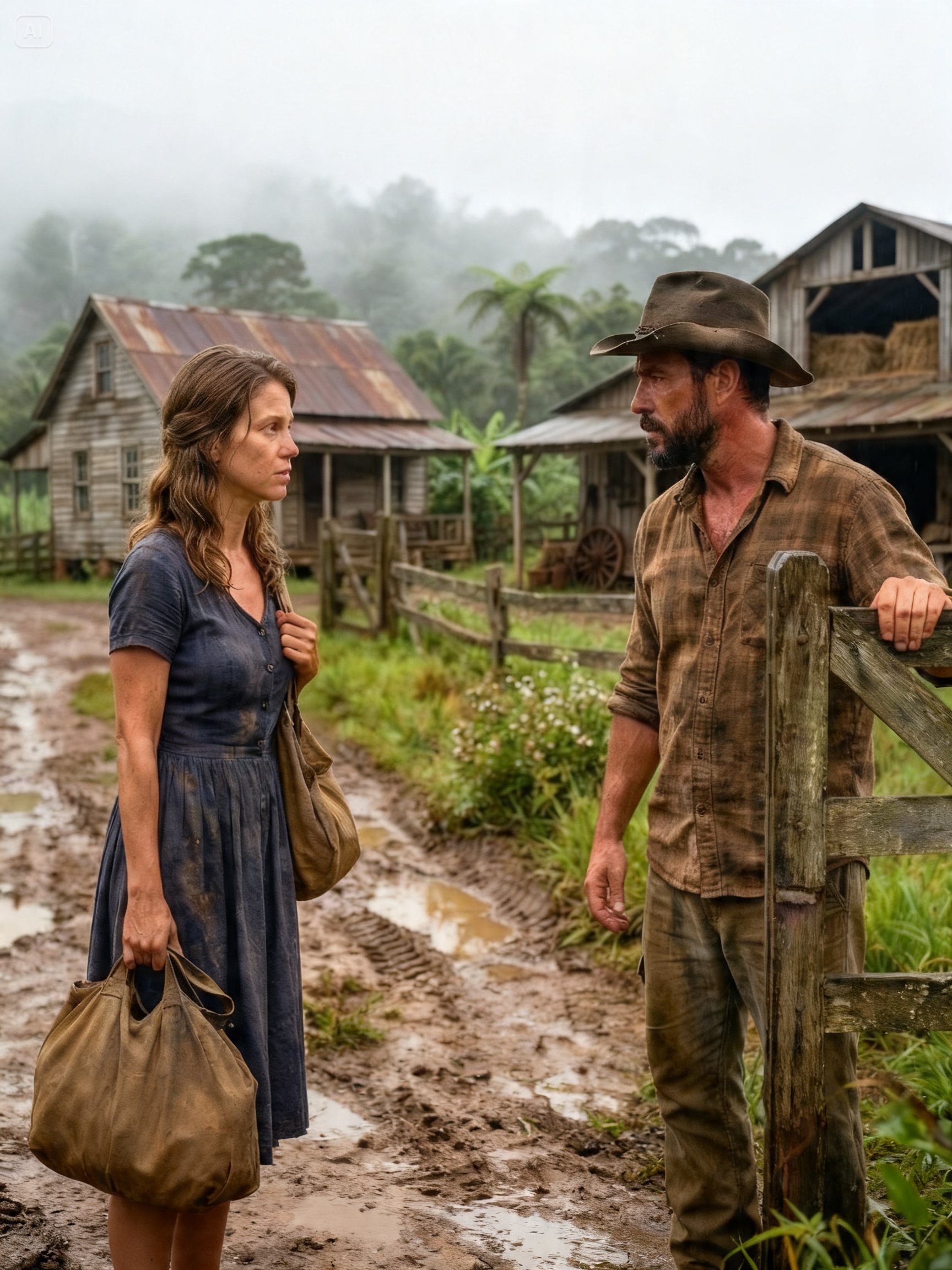 “Can I Stay in the Barn? I’ll Do Any Work for You” – The Widowed Farmer Said to Her