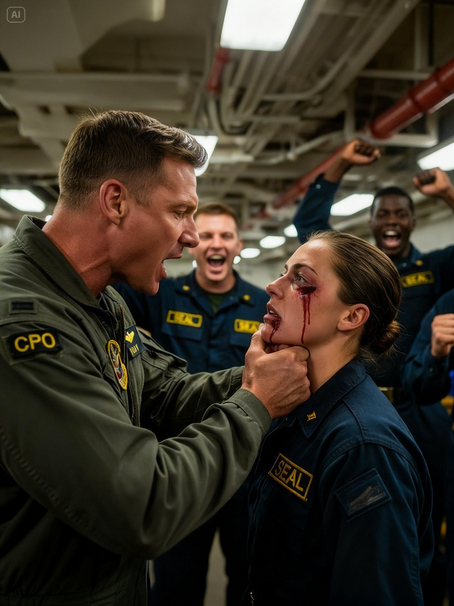They Knocked the New Girl Out Cold — Then the Navy SEAL Woke Up and Ended the Fight in Seconds