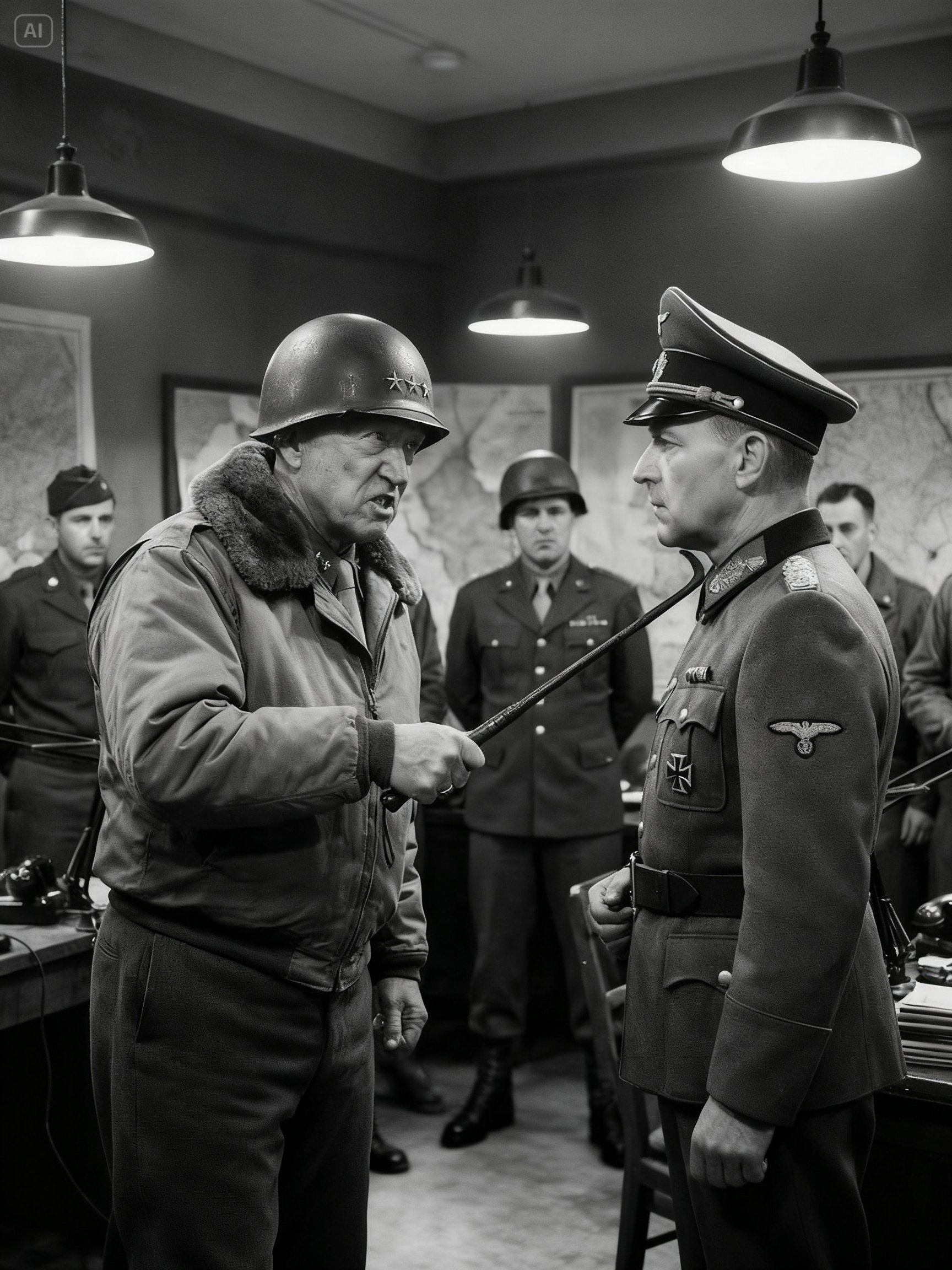 A German Officer Demanded Respect — Patton Gave Him Cold Reality