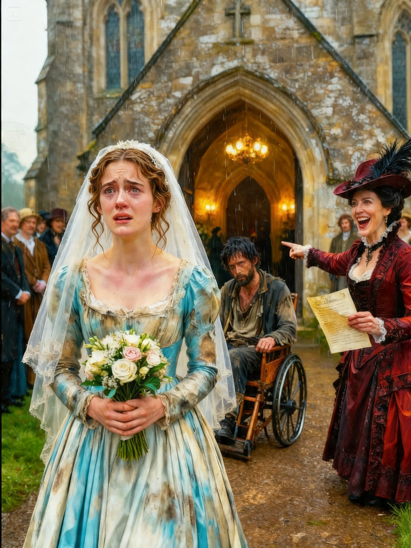 She Was Forced to Marry a Crippled Beggar—But He Was Secretly a Powerful Duke