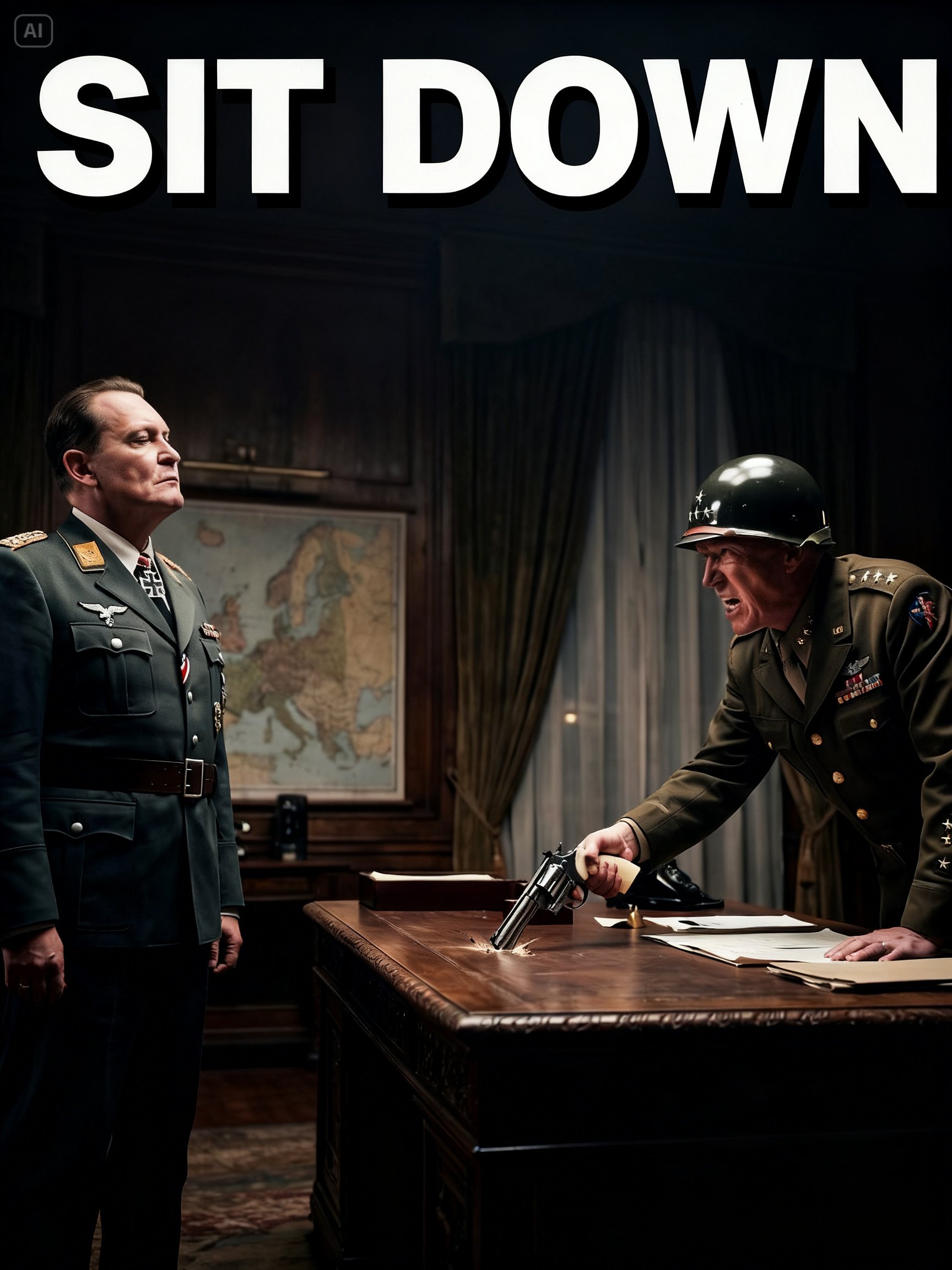 What Patton Did When a German Officer Tried to Intimidate Him