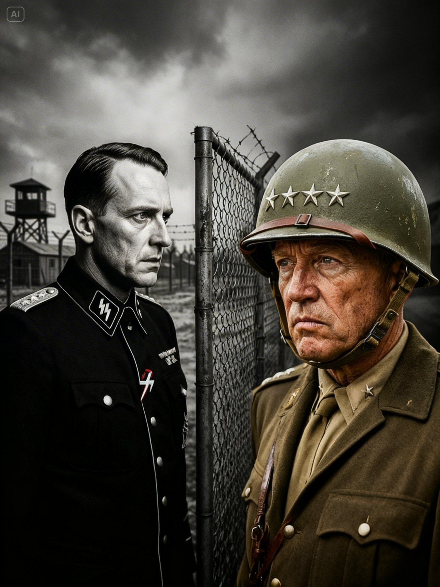 What Patton Said to the SS Commander Holding American POWs Hostage