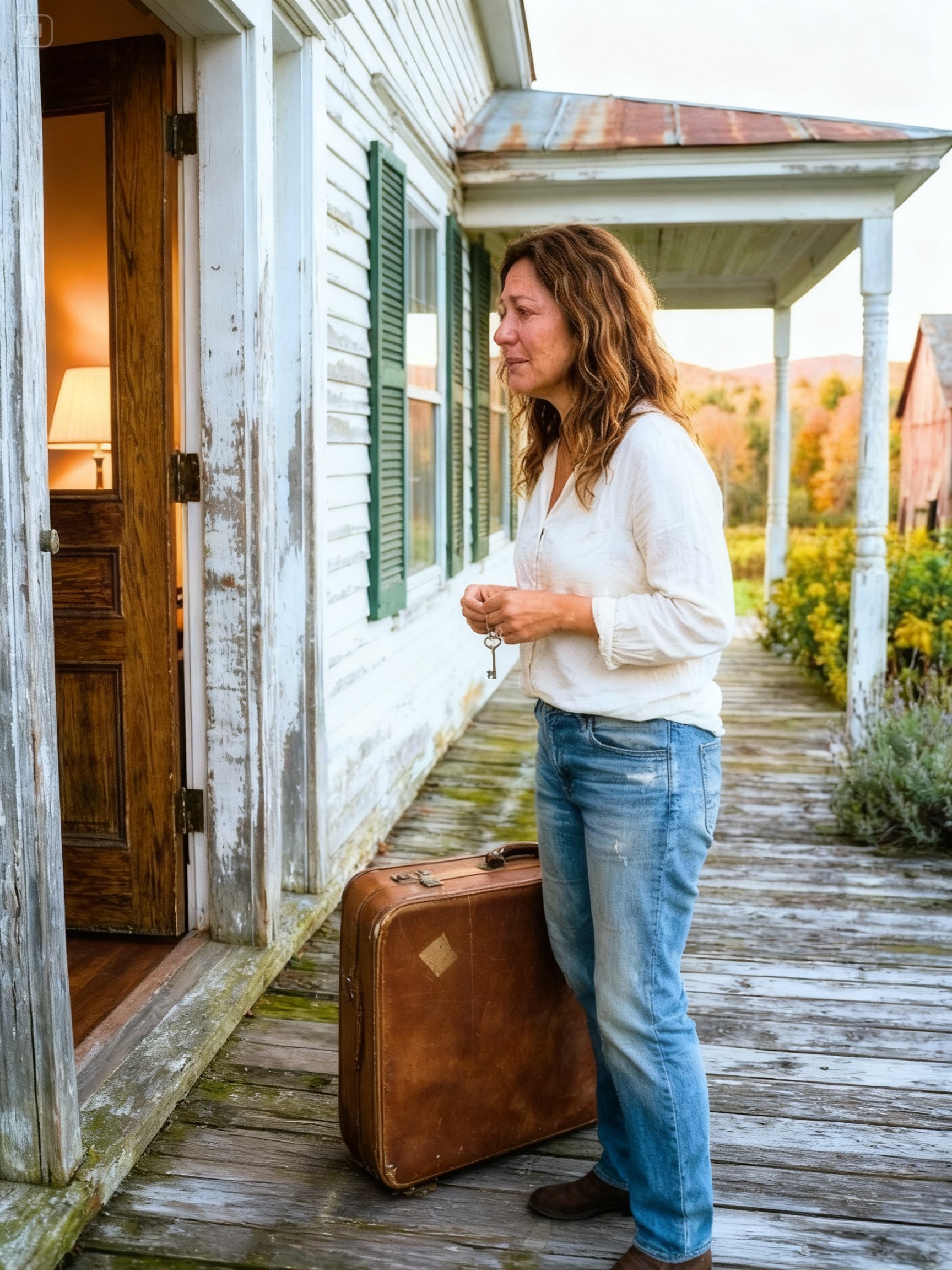 Ex-Husband Took Her House, She Returned to Her Grandma’s Locked Farmhouse — Wept at What She Found