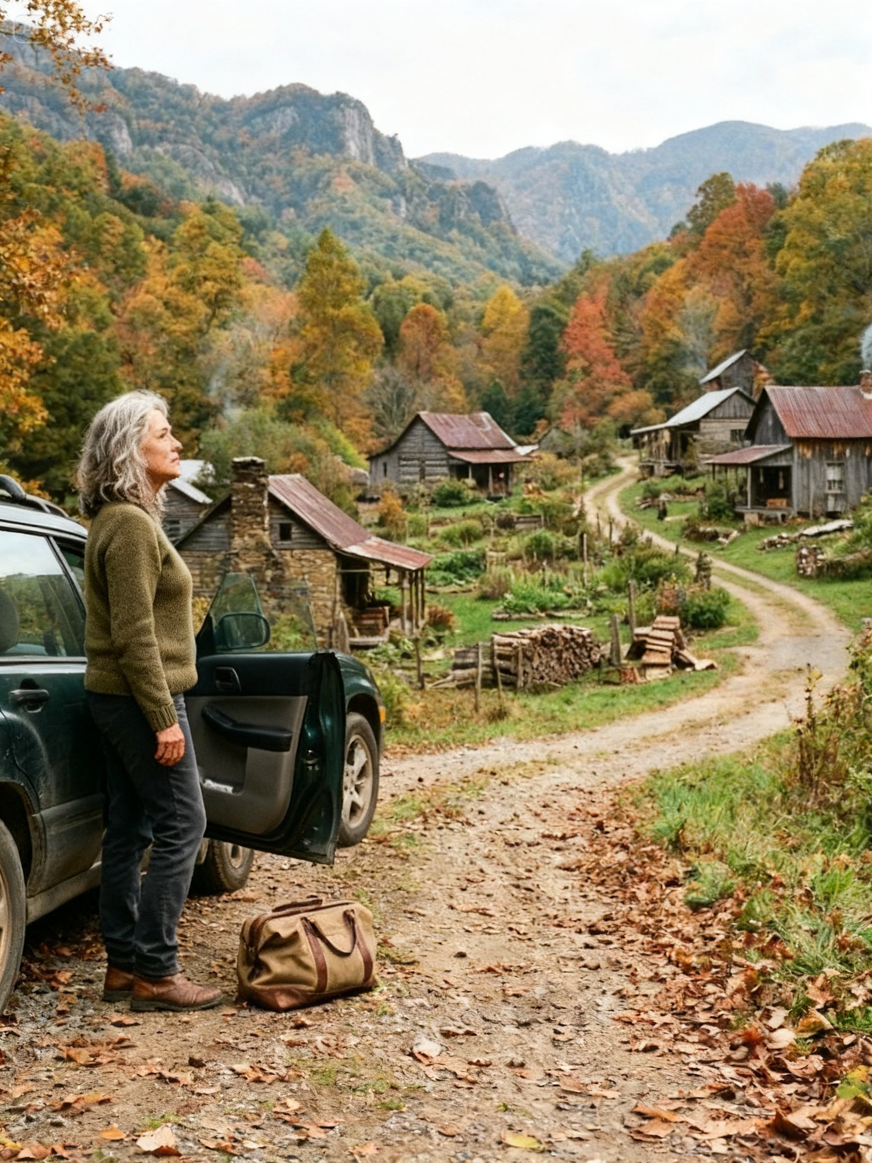 Alone After Her Husband’s Death, She Moved to an Isolated Village — But Something Felt Off