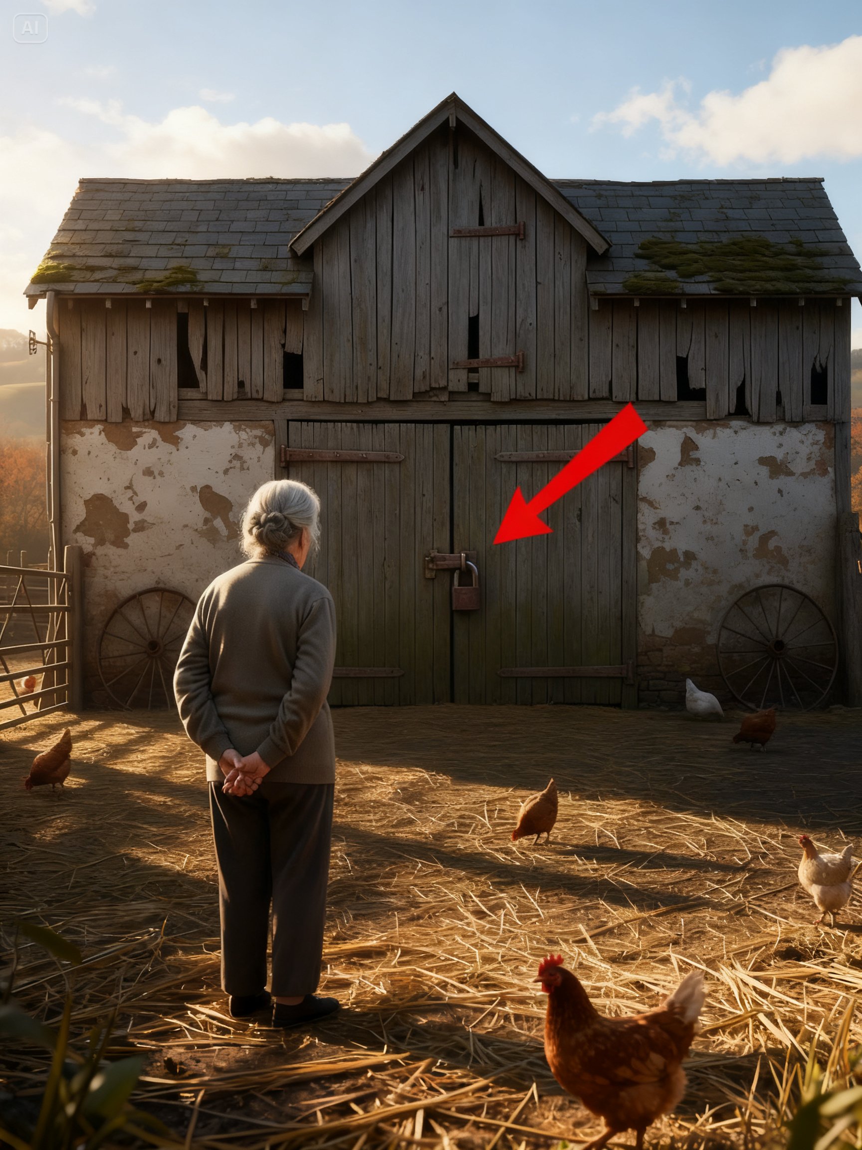 She Thought The Farm Had Only Debts… Until She Opened the 30-year Locked Barn!