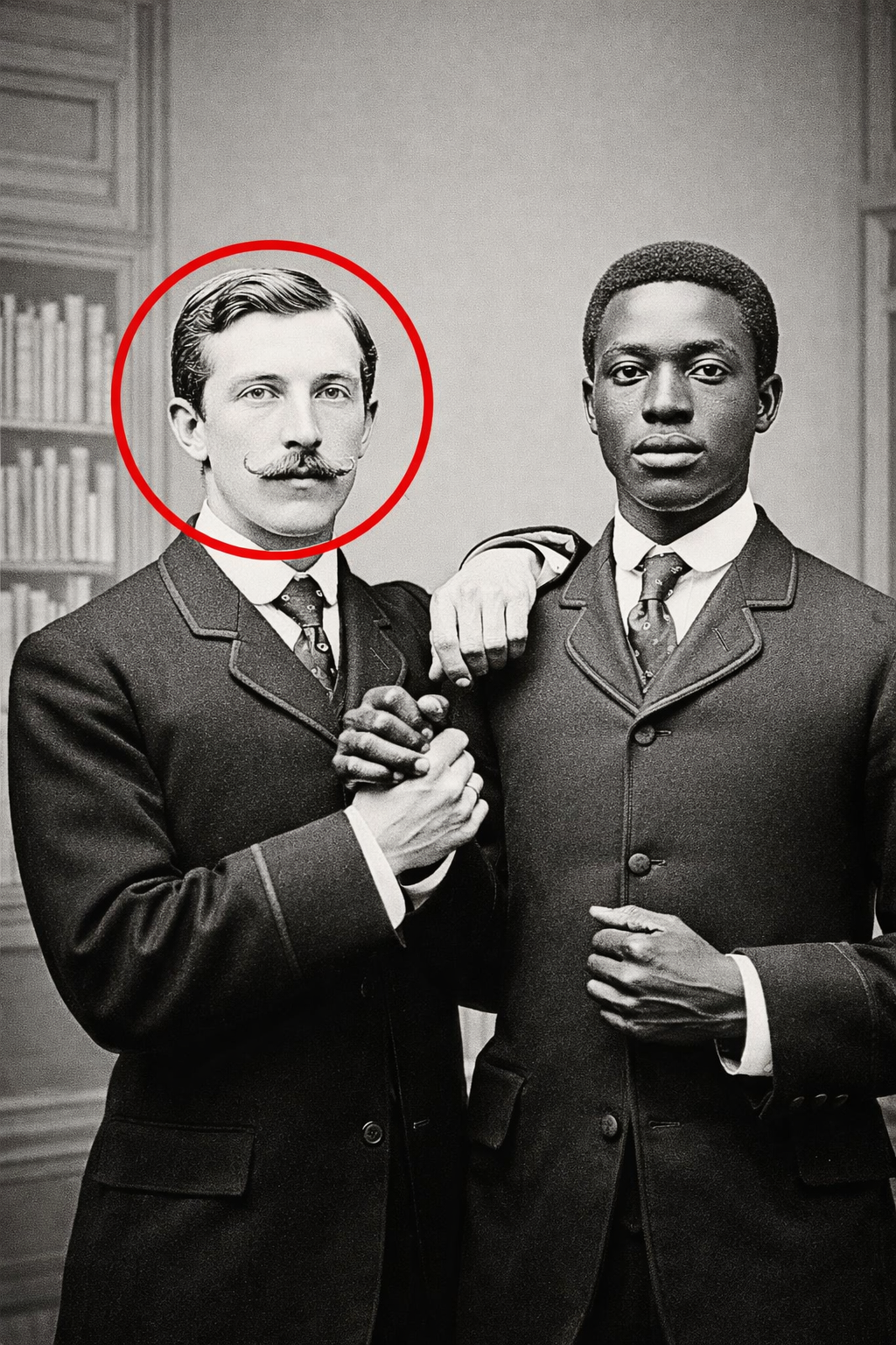 This Photo of Two Friends Seemed Innocent — Until Historians Noticed a Dark Secret