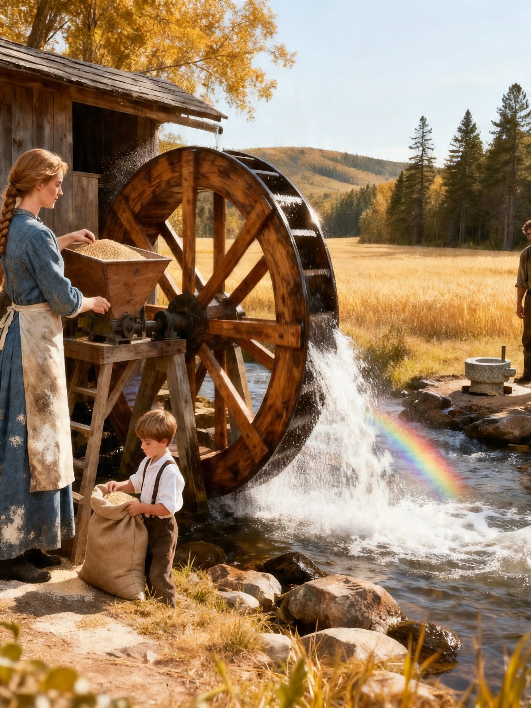 How Did She Make the Creek Do the Work of 10 Men?