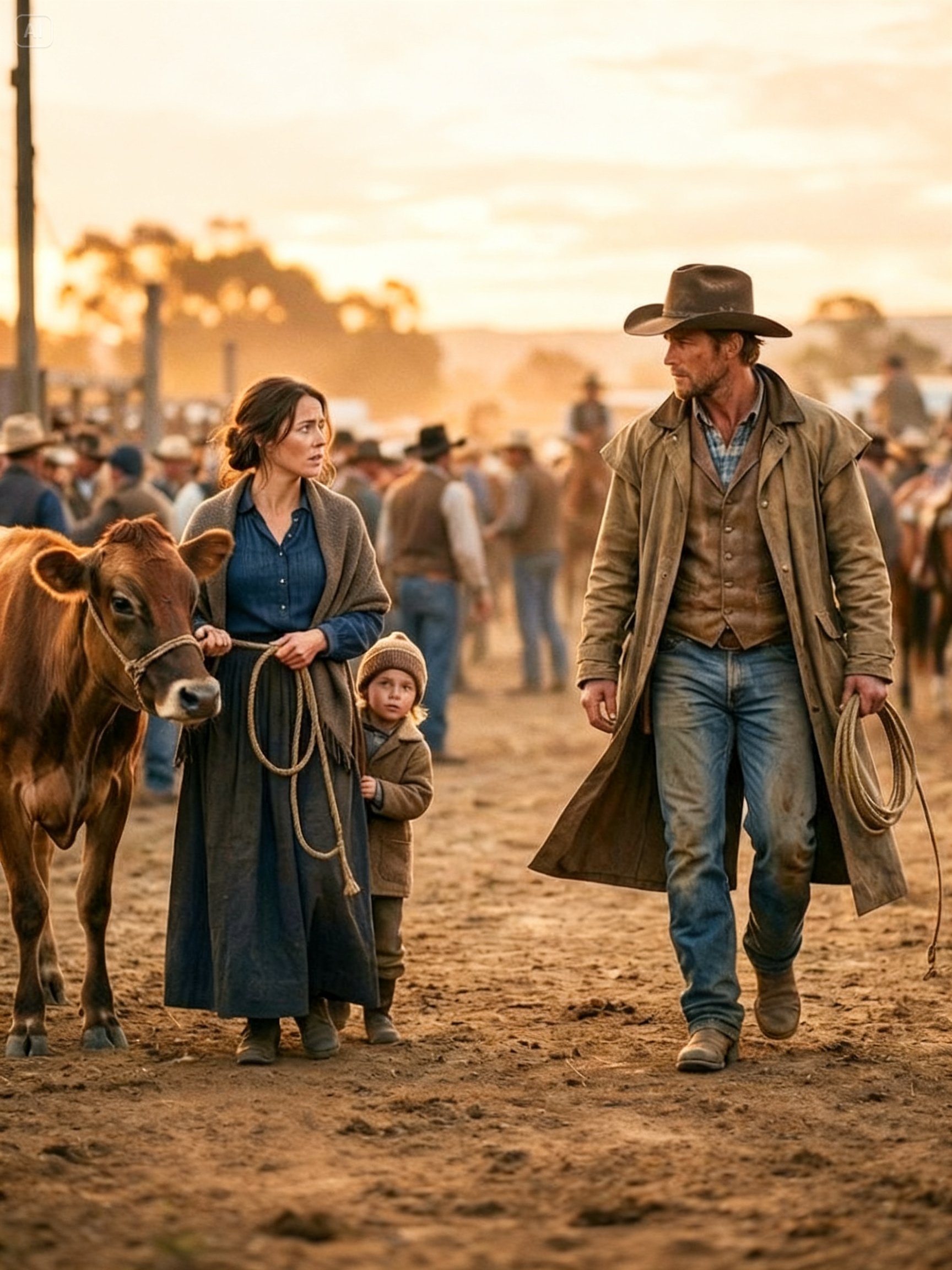 A Widow Sells Her Last Cow, But a Cowboy Buys It and Returns It With a Life-Changing Offer