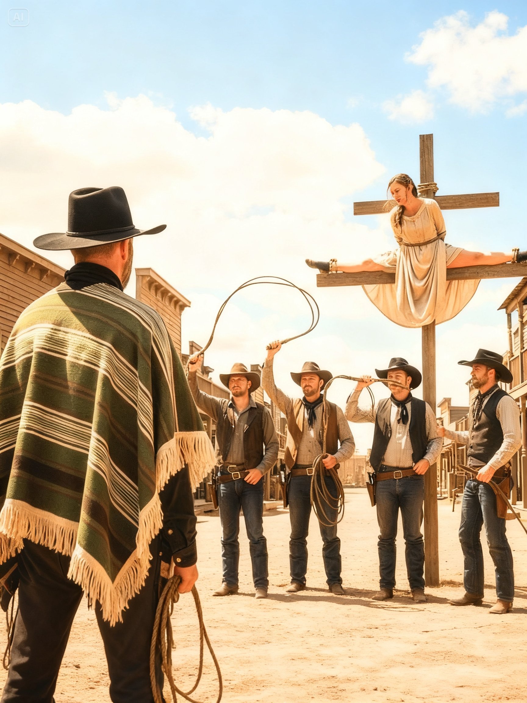 “Prepare 4 Coffins,” Said the Nameless Gunslinger When He Saw the Thugs Abusing a Girl