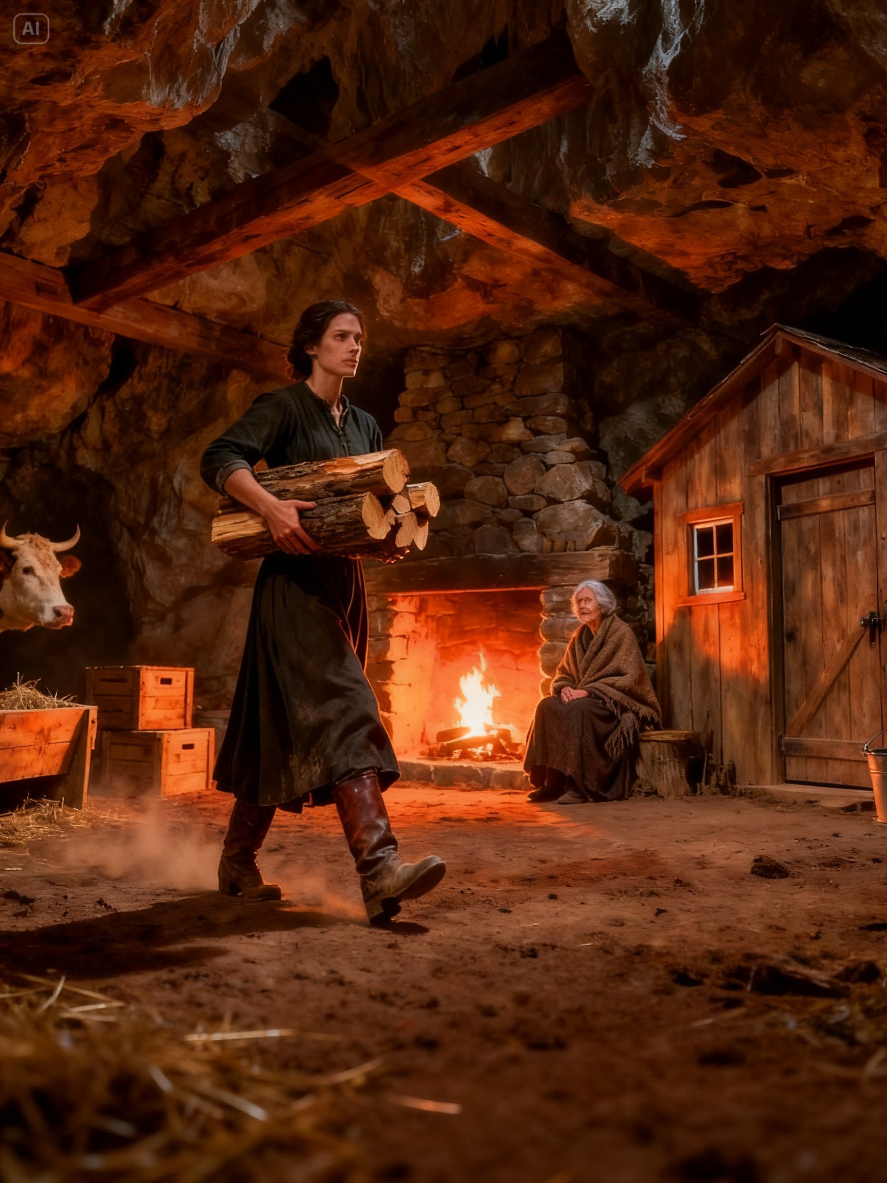 Kicked Out at -35°F, A Widow Carried Her Mother Into a Cave — They Were the Only Ones Who Survived