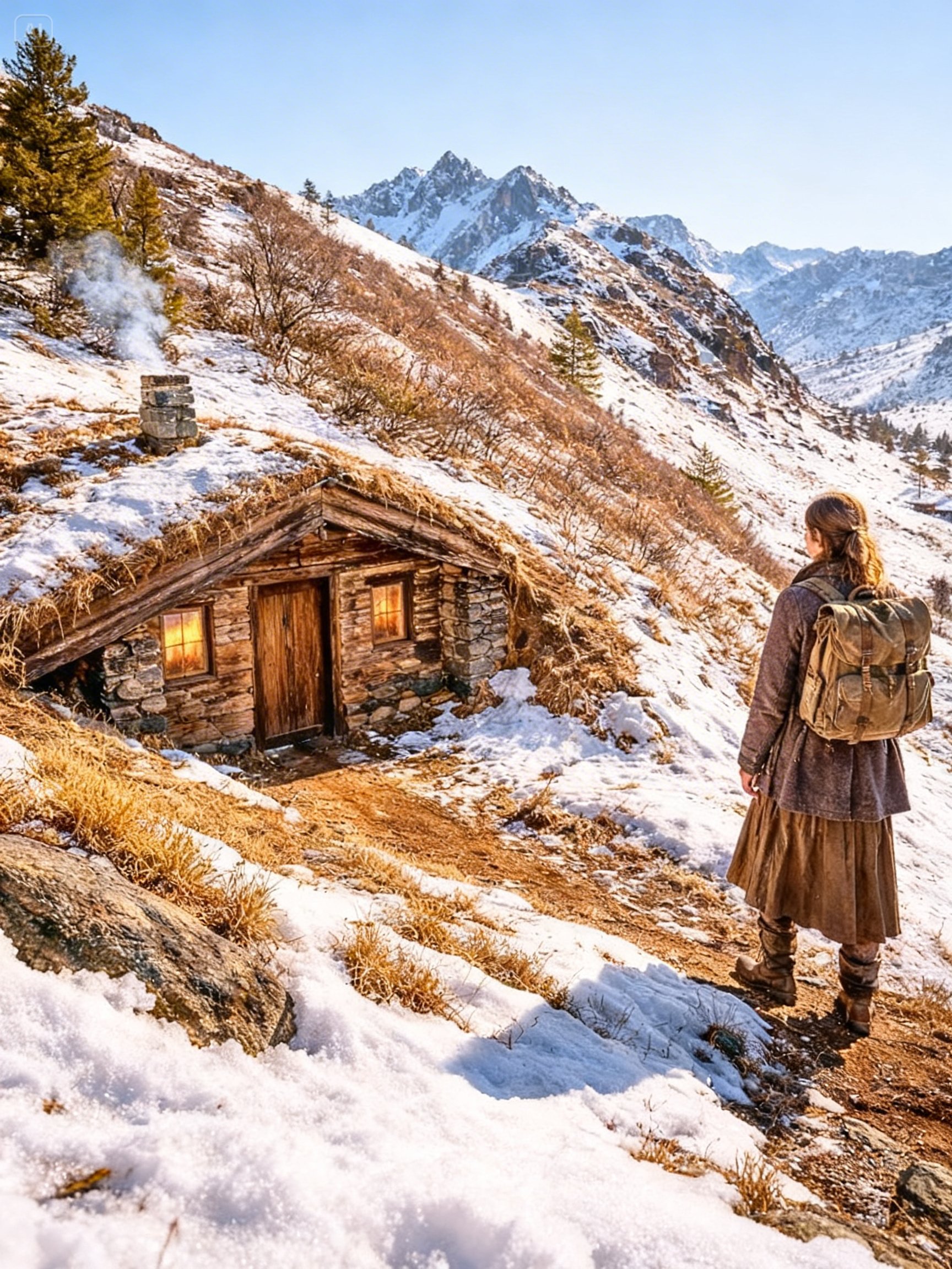 Kicked Out at 16, She Dug Her Home Into the South-Facing Hill — Only She Survived the Winter