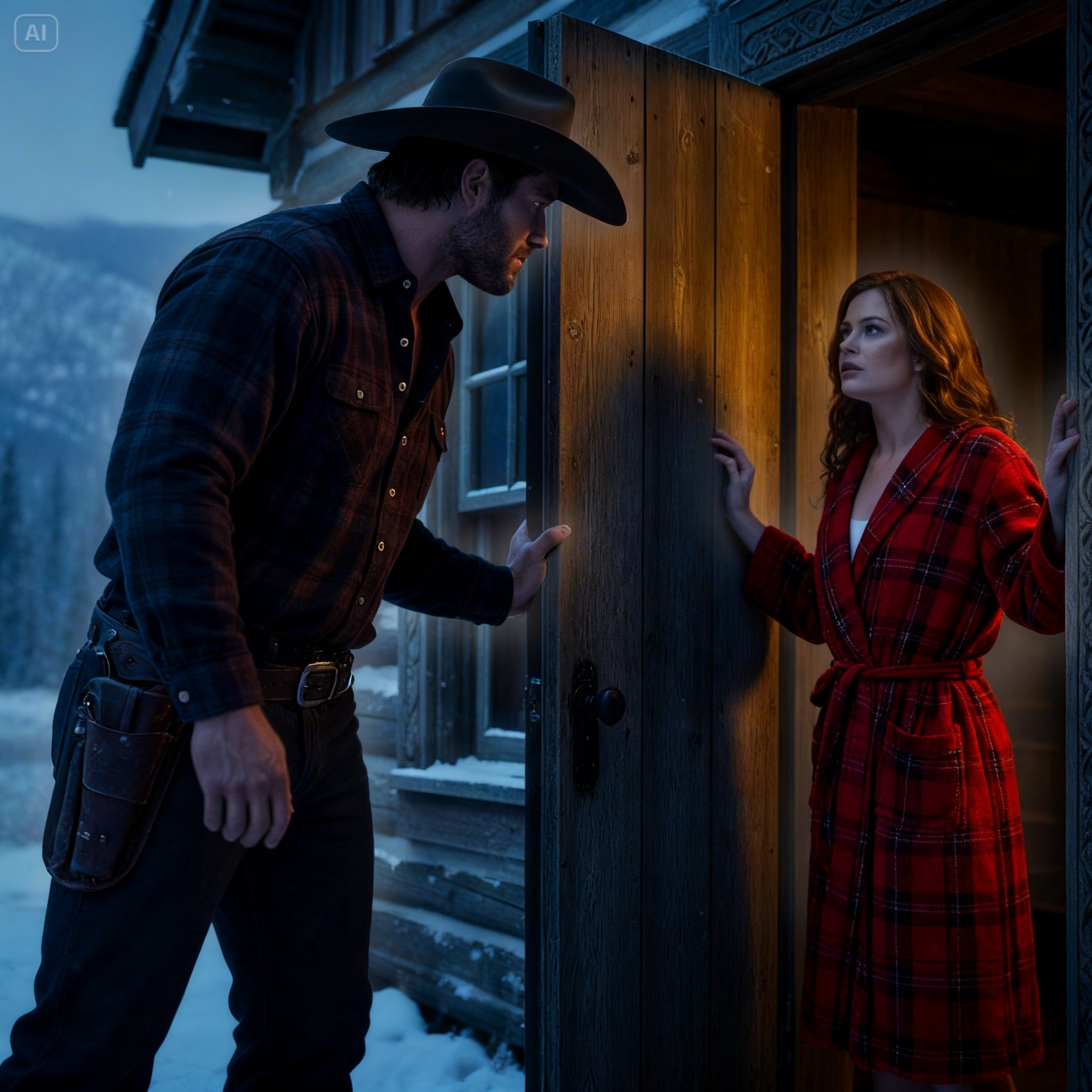 “Do Not Mind My Size, I Will Be Very Gentle,” The Giant Cowboy Assured the Struggling Widow