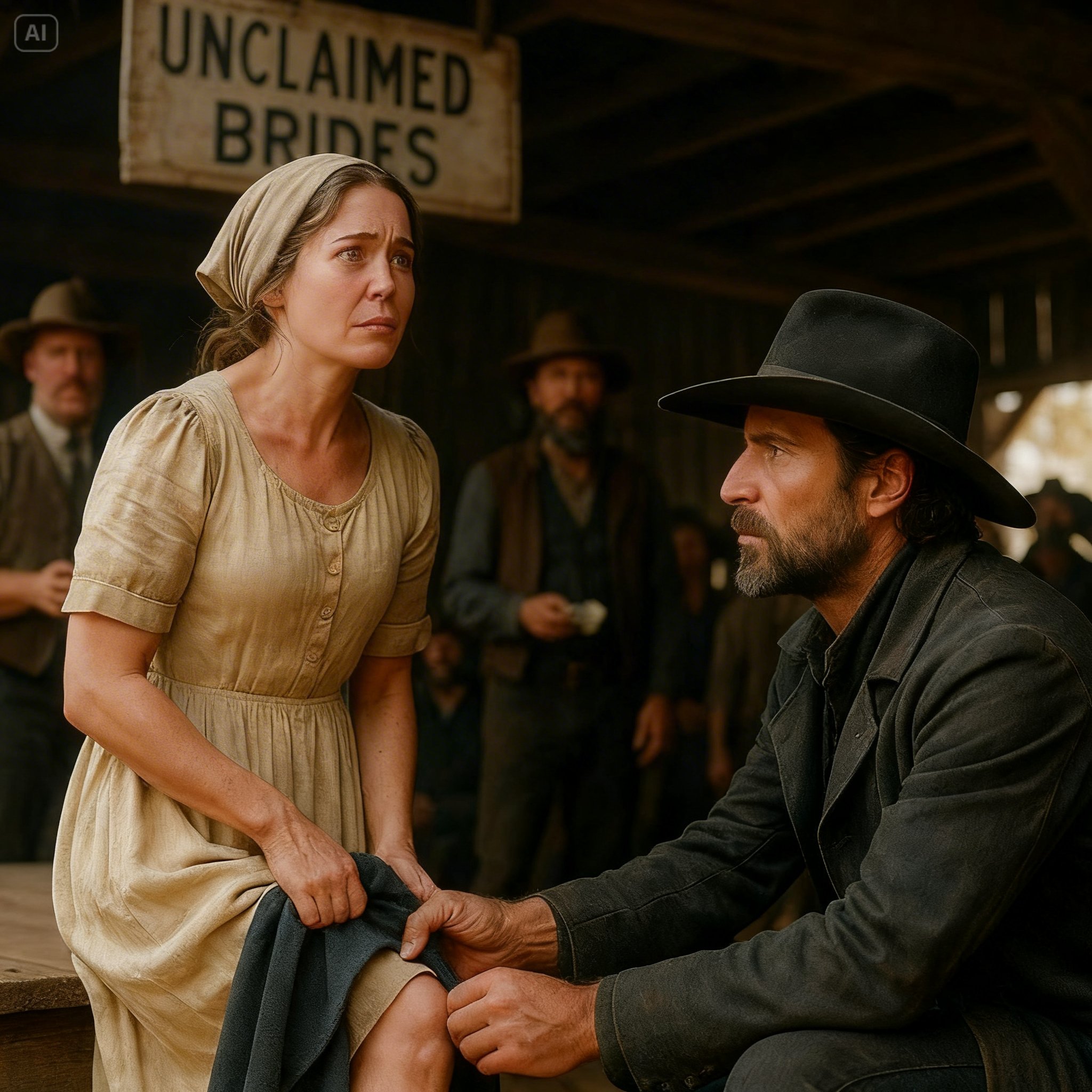 He Paid $3 for the Virgin Bride—But She Screamed When the Cowboy Kneeled Instead of Claiming Her