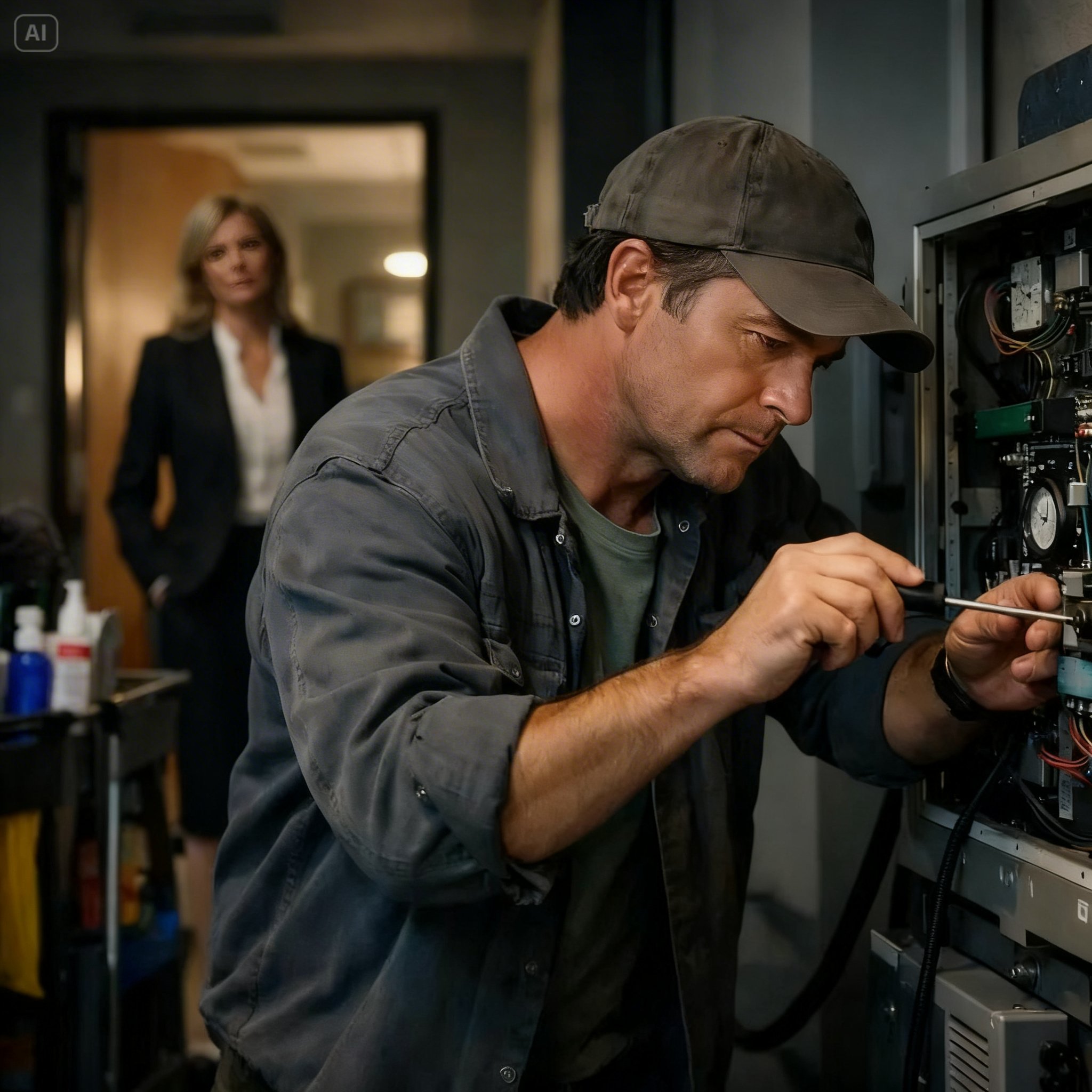 Single Dad Took a Night Cleaning Job — Until the CEO Saw Him Fix a Problem No One Could