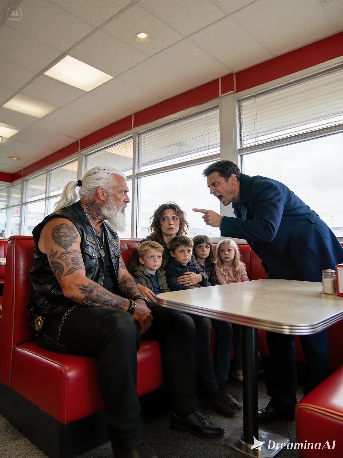 “Pay Up Or Get Out”—A Poor Mother’s Christmas Is Changed When The Hells Angels Gang Appears