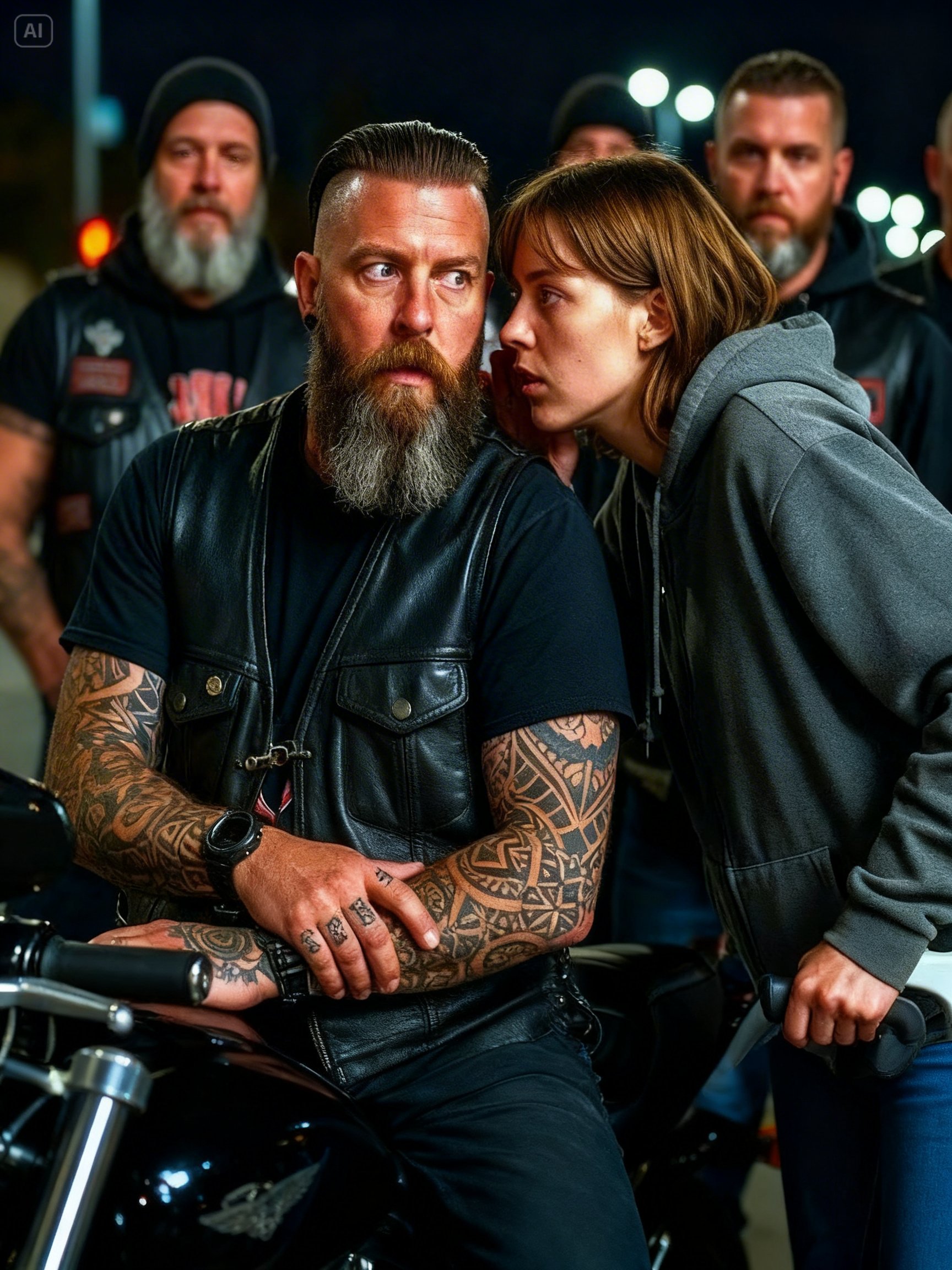 Run, It’s a Trap! Blind Homeless Girl Saves 7 Hells Angels Bikers — Next Day, The Changed Her Life