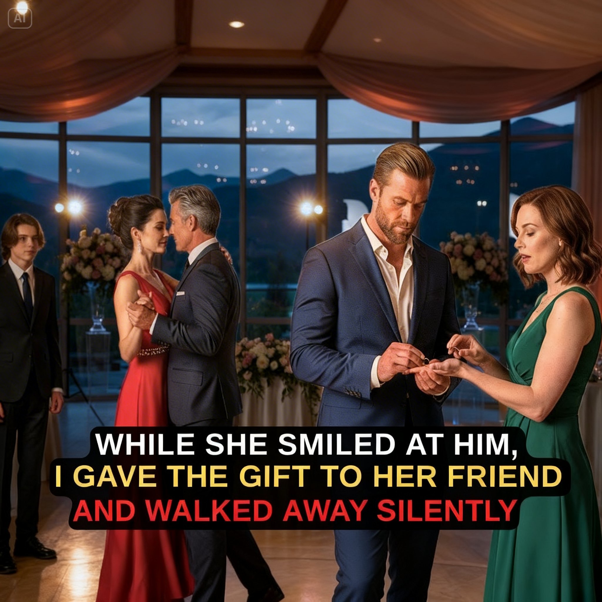 While She Danced With Him, I Handed the Ring to Her Sister and Left Her Life Forever. Cheating Wife