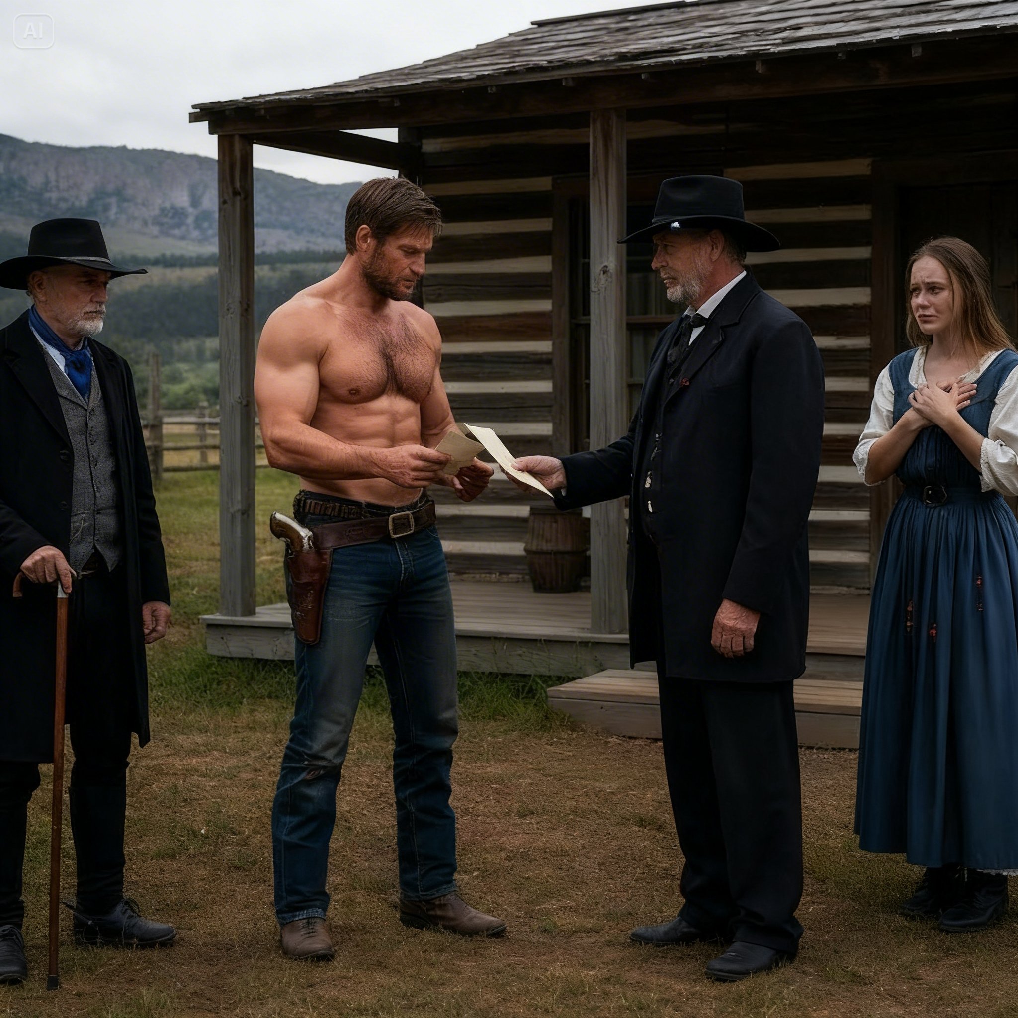 Her Family Sold Her as “Infertile”… But a Rancher Got Her Pregnant in Three Days—and Truly Loved Her